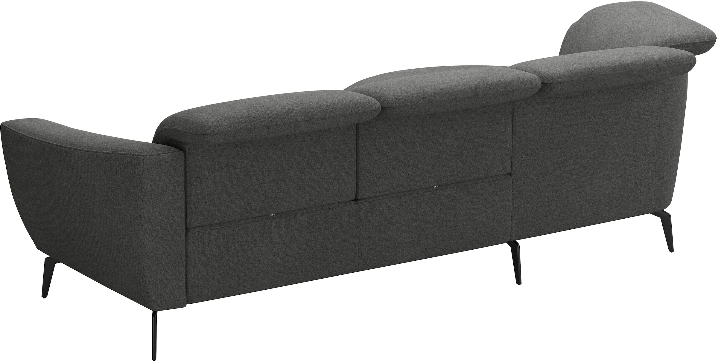 sit&more Ecksofa »Zoe«, ink.Sitztiefenverstellung, wahlweise mit Kopfteilverstellung