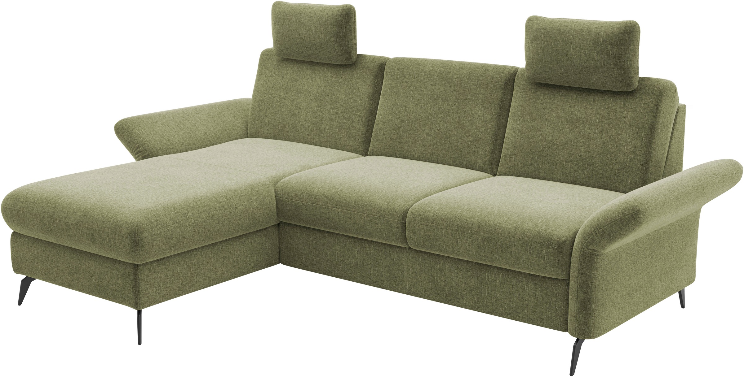 Home affaire Ecksofa »Rochelle«, optional: Armteilverstellung, klappbar, Bettkasen