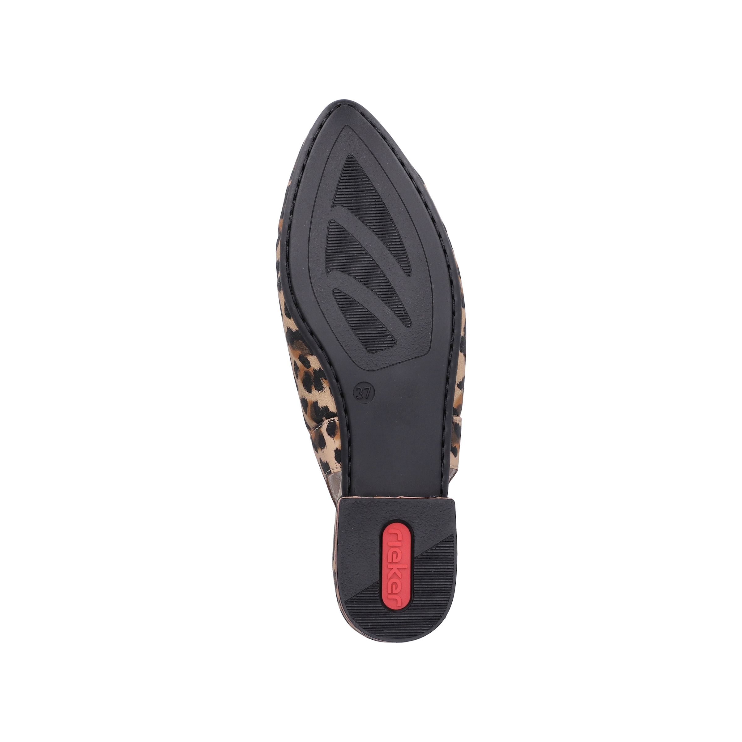 Rieker Pompes à sling  Chaussure d'été, sabot avec bordure textile élastique
