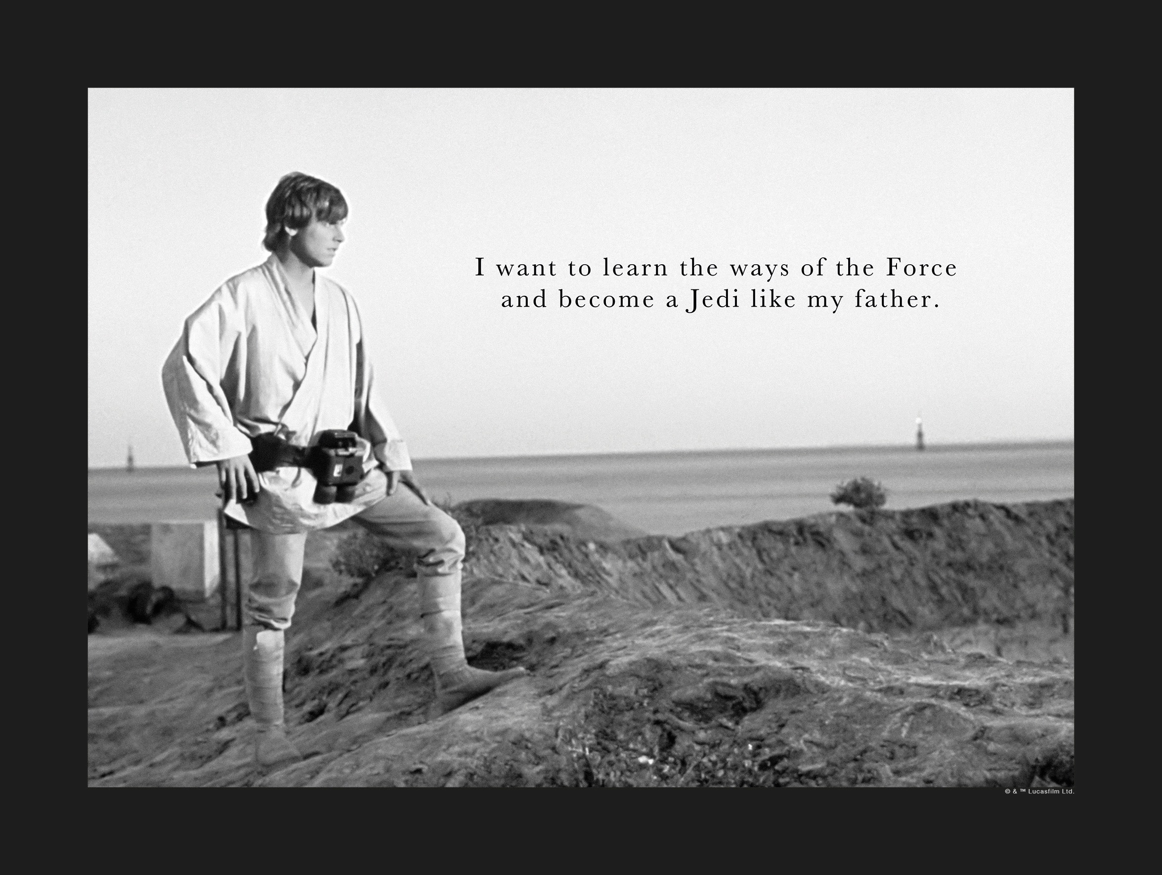 Image of Komar Poster »Star Wars Classic Luke Quote«, Star Wars bei Ackermann Versand Schweiz