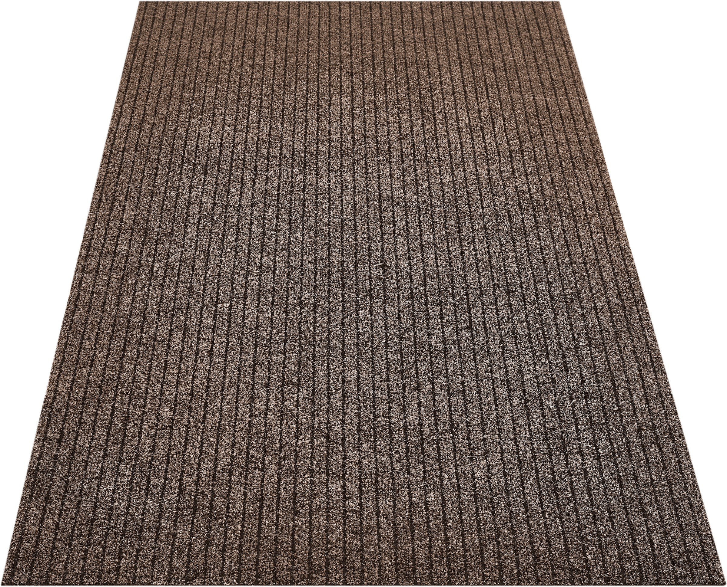 Image of Andiamo Läufer »Marlo, Breite 100 cm«, rechteckig, 7,2 mm Höhe, Meterware, Schmutzfangläufer, Schmutzfangteppich, Schmutzmatte, gestreift, Innen- und überdachten Aussenbereich geeignet, ideal in Diele & Flur bei Ackermann Versand Schweiz