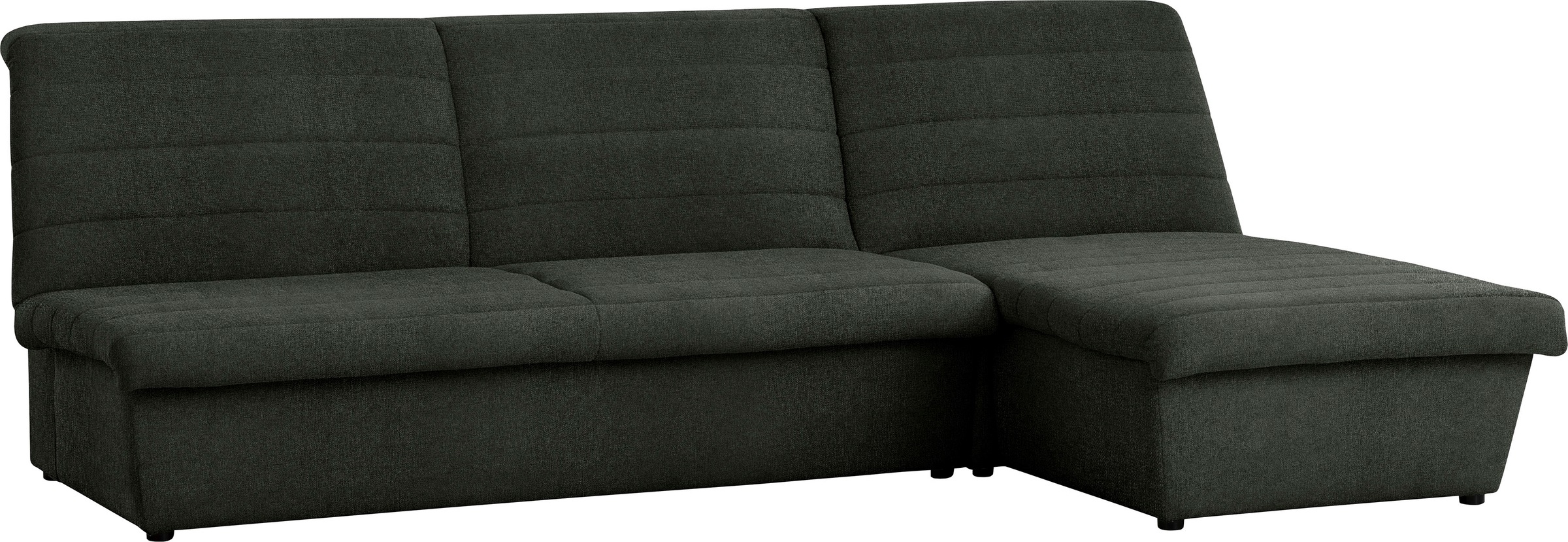 LOOKS by Wolfgang Joop Ecksofa »LOOKS VIII L-Form«, Quersteppung, ohne Armlehnen, in zwei verschiedenen Grössen