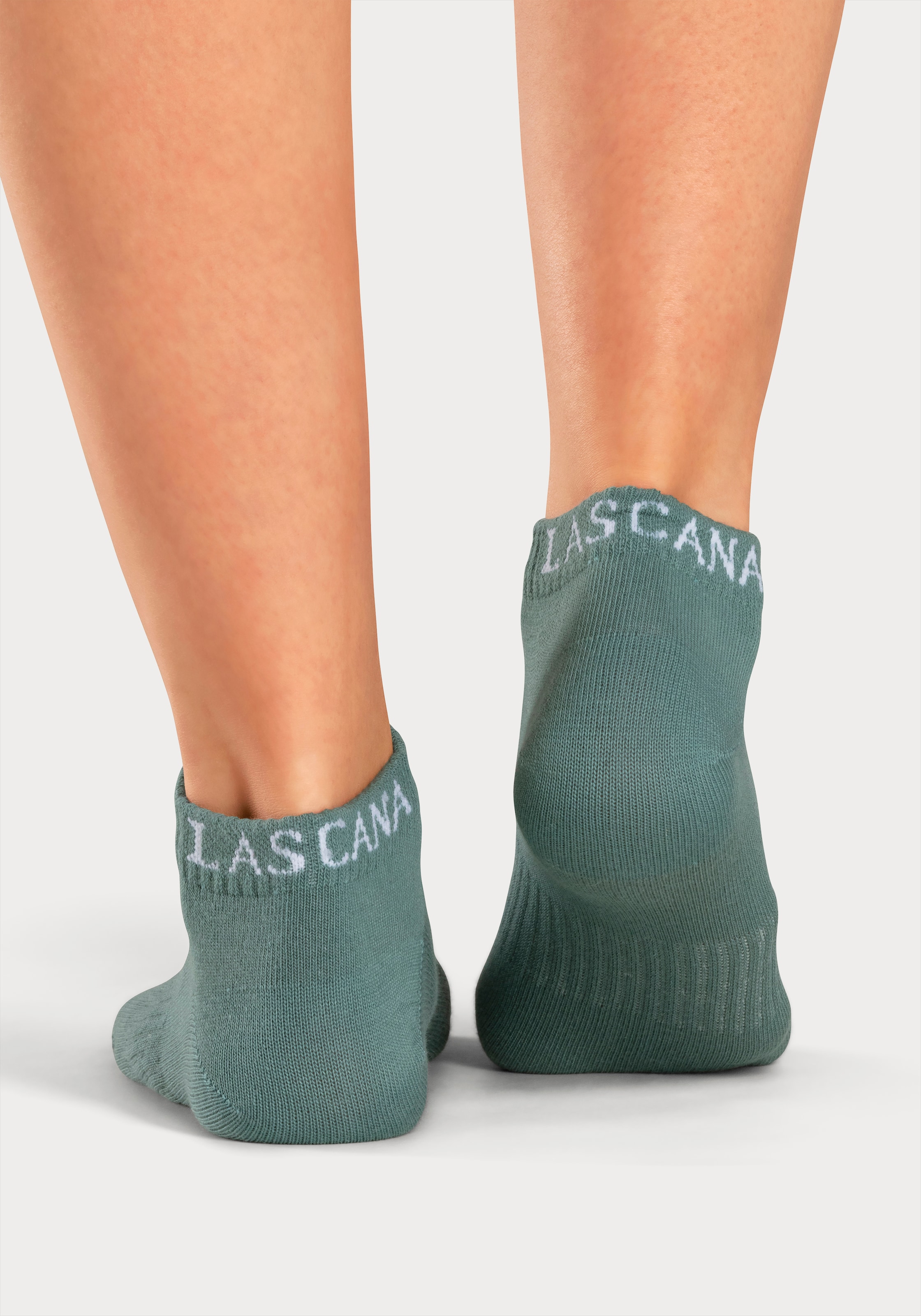 LASCANA ACTIVE Chaussettes de baskets Packung, 6 cuis tlg. mit eingestricktem Marken Logo