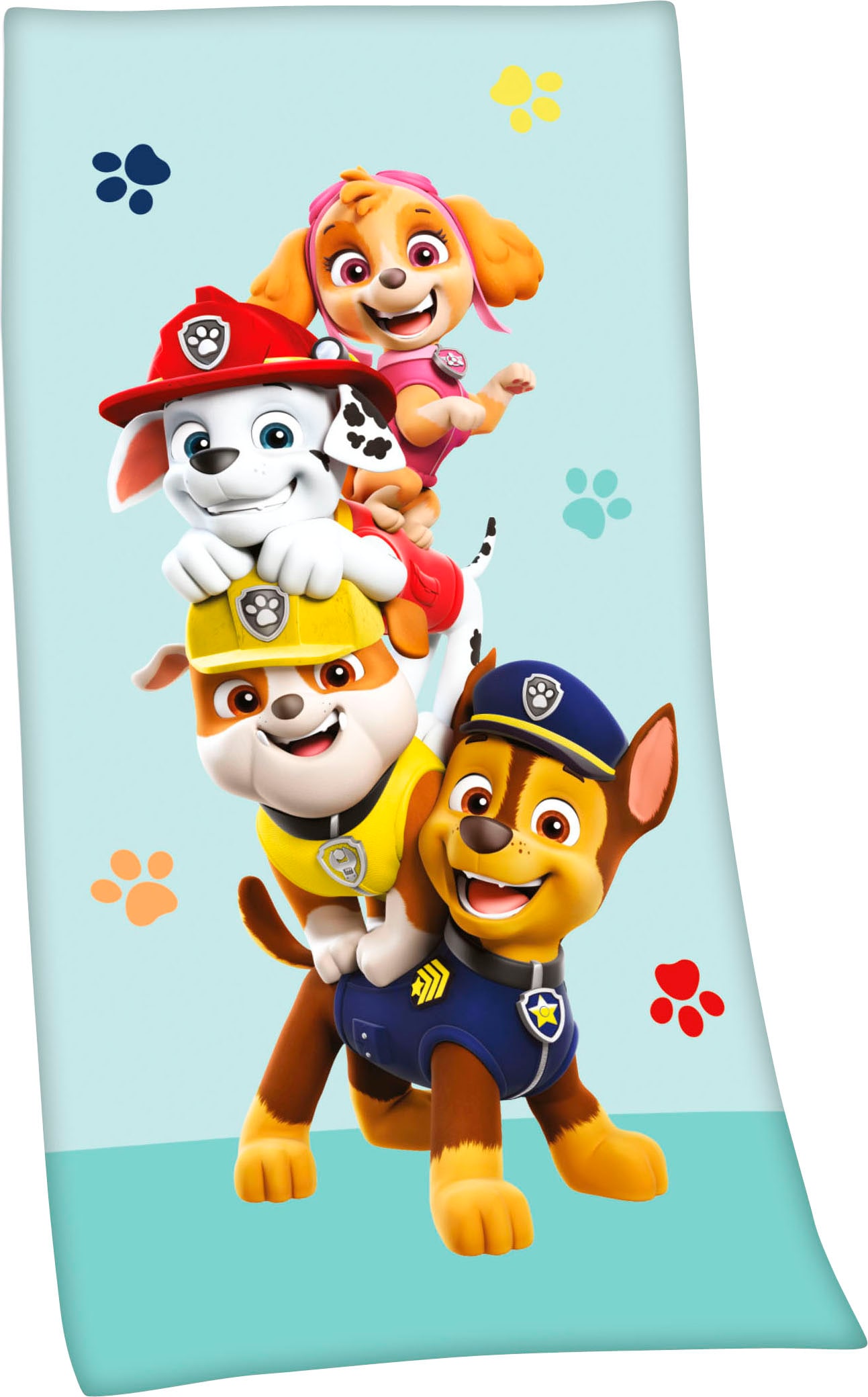 Image of PAW PATROL Badetuch "Paw Patrol" hochfarbig bedruckt