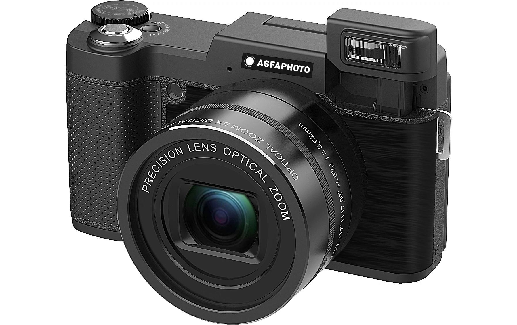 AgfaPhoto Kompaktkamera »Realishot VLG4K-OPT«, 24 MP, 5 fachx opt. Zoom