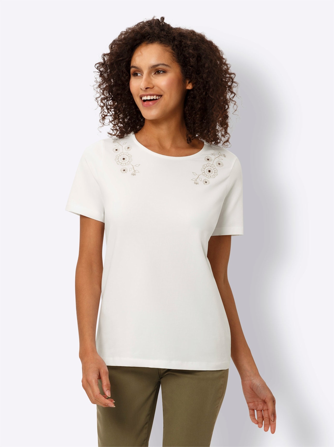 heine T-Shirt »Shirt«, (1 tlg.)