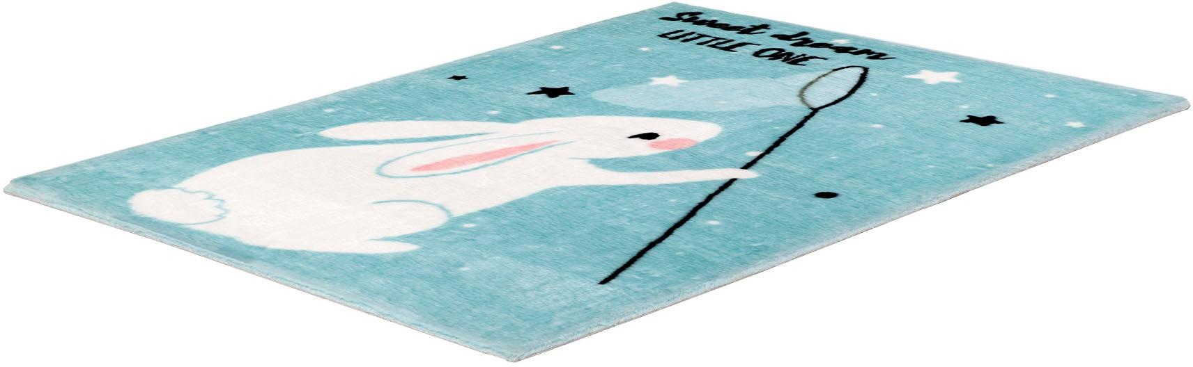 Image of Obsession Kinderteppich »My Lollipop 181«, rechteckig, 17 mm Höhe, mit Hasen Motiv, sehr weicher Flor, Kinderzimmer bei Ackermann Versand Schweiz