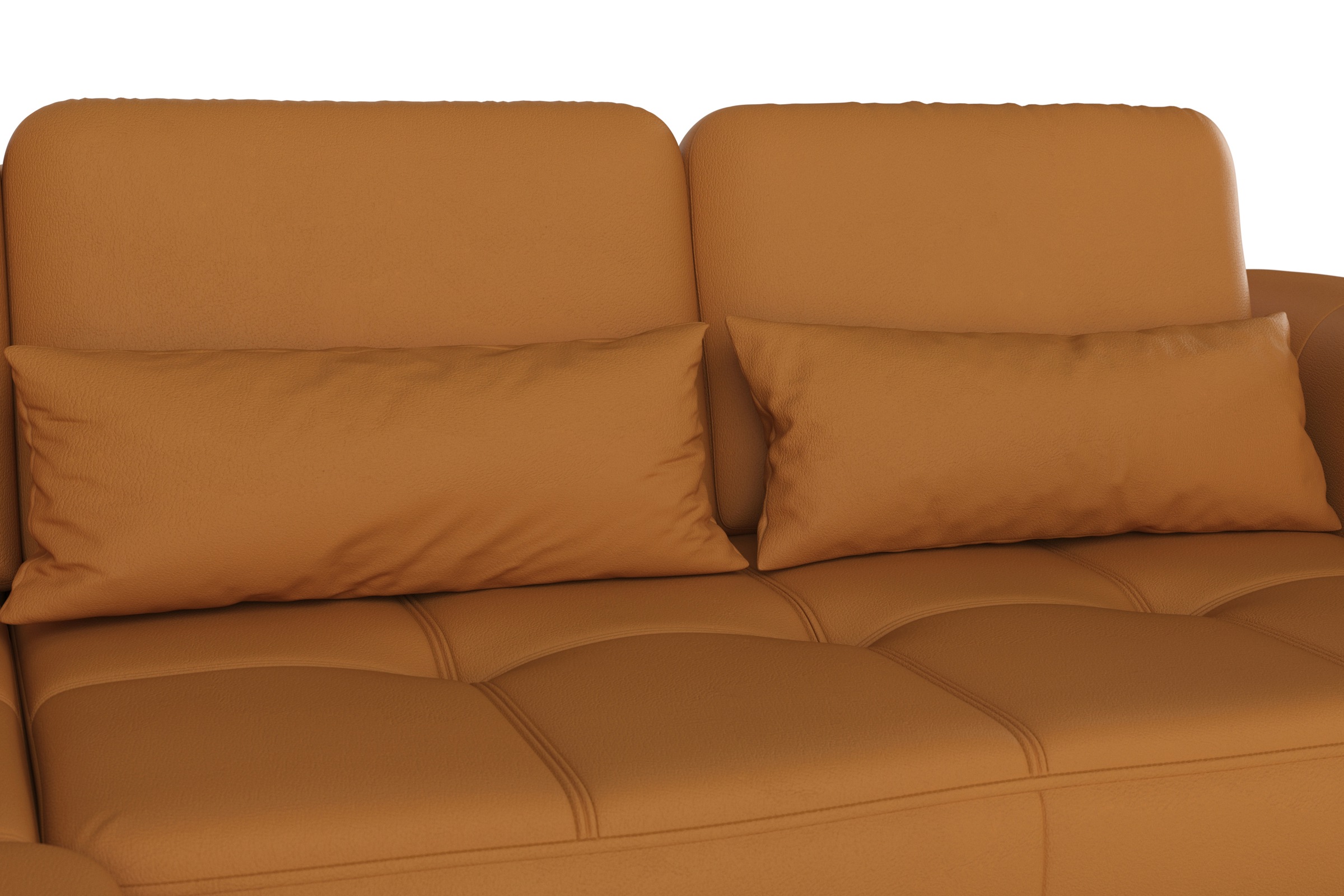 sit&more Ecksofa »Bendigo L-Form«, inklusive Sitztiefenverstellung, Bodenfreiheit 15 cm, in 2 Fussfarben