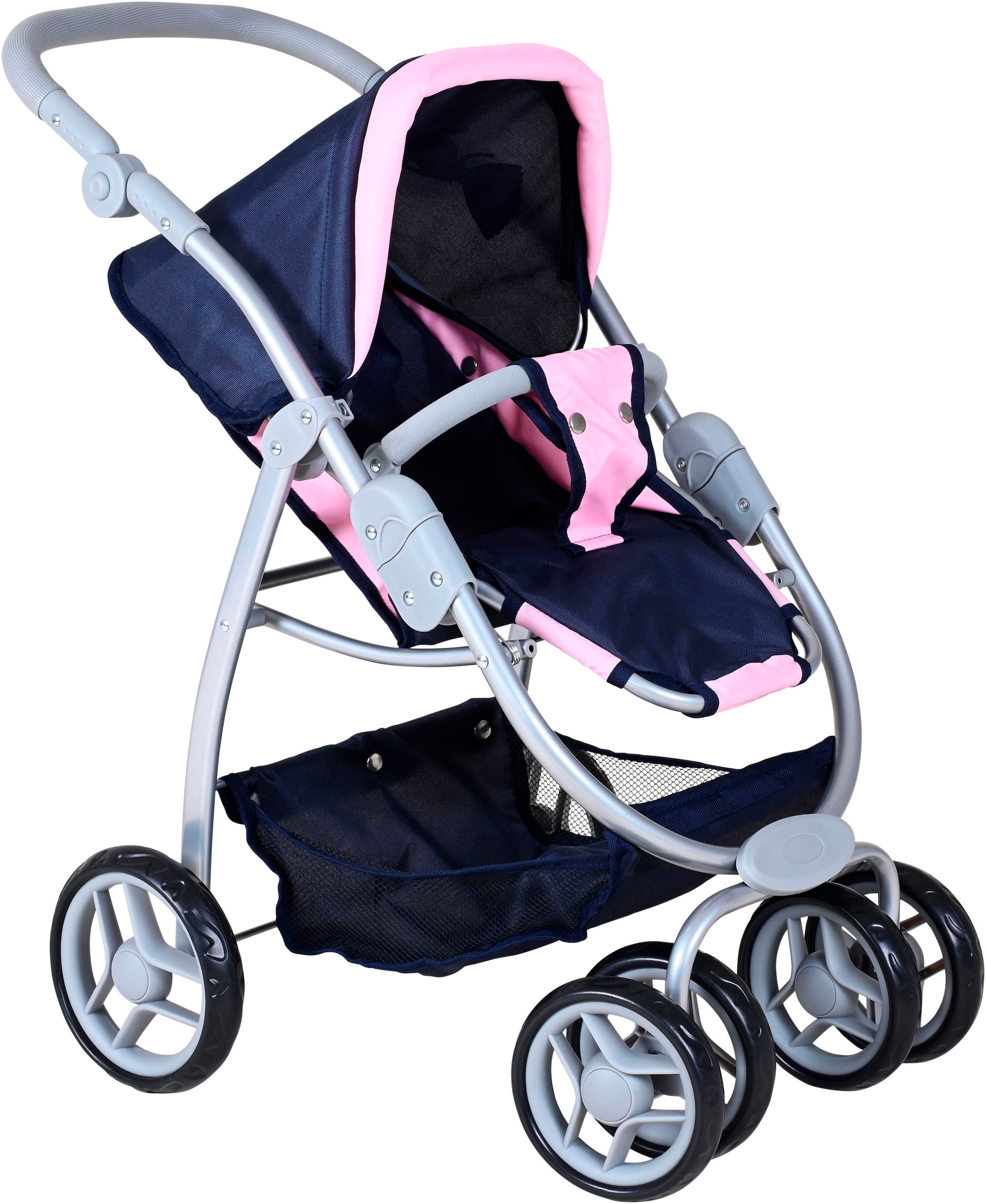 Knorrtoys® Kombi-Puppenwagen »Coco - princess blue«