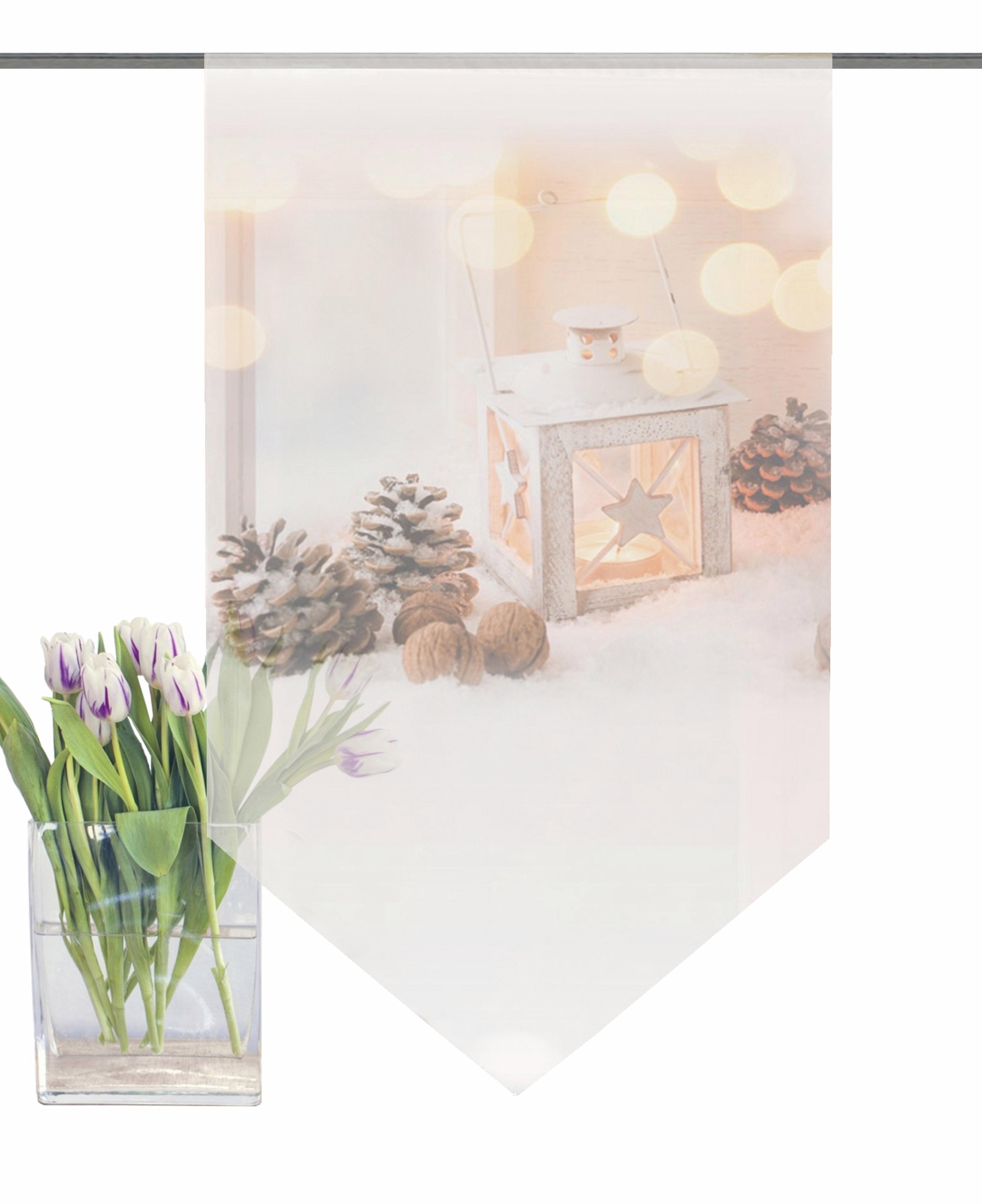 Image of HOME WOHNIDEEN Scheibengardine »LATERNE«, (1 St.), HxB: 100x60 bei Ackermann Versand Schweiz