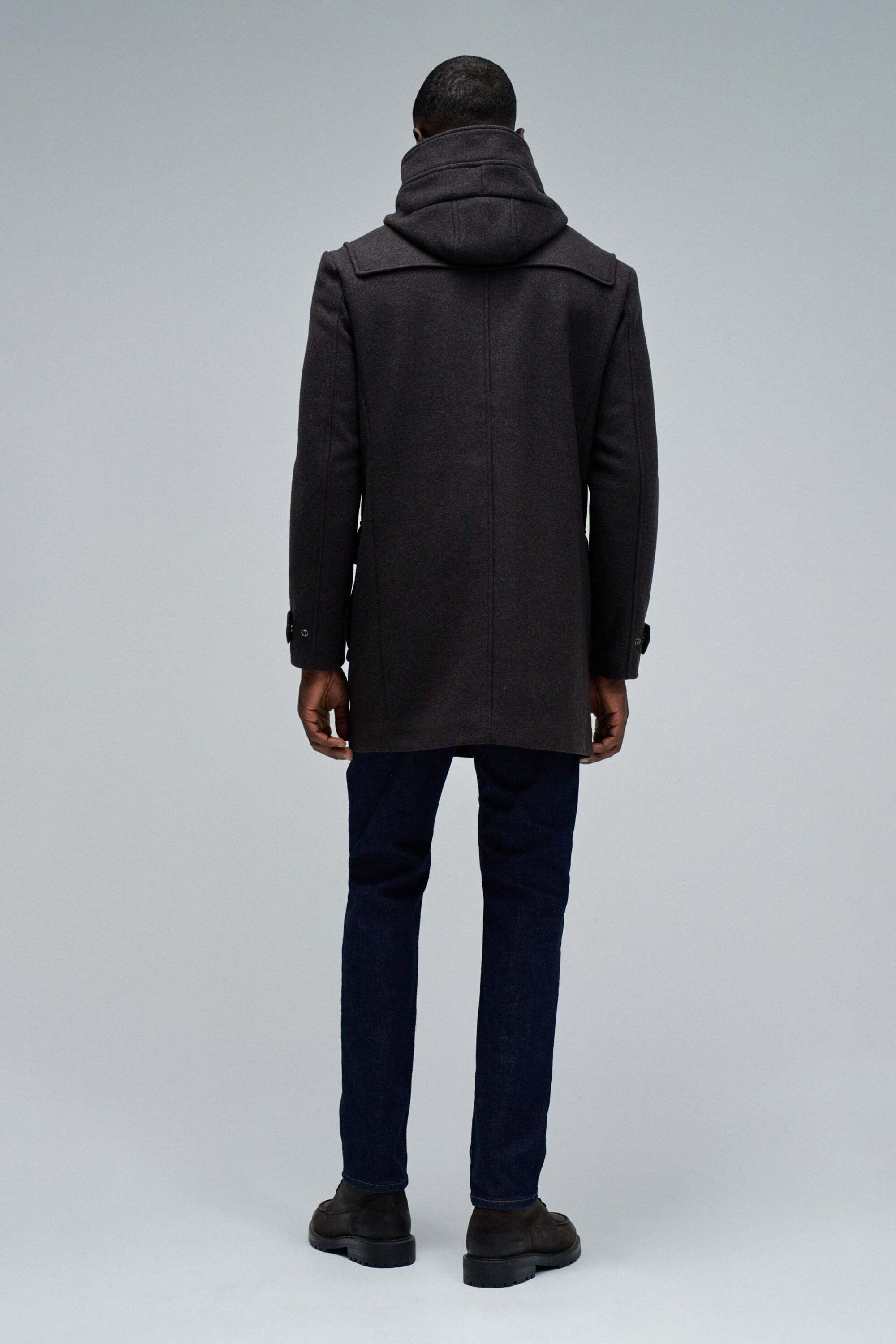 Salsa Veste en laine »Salsa Jeans Wollmantel Wool Duffle Coat«