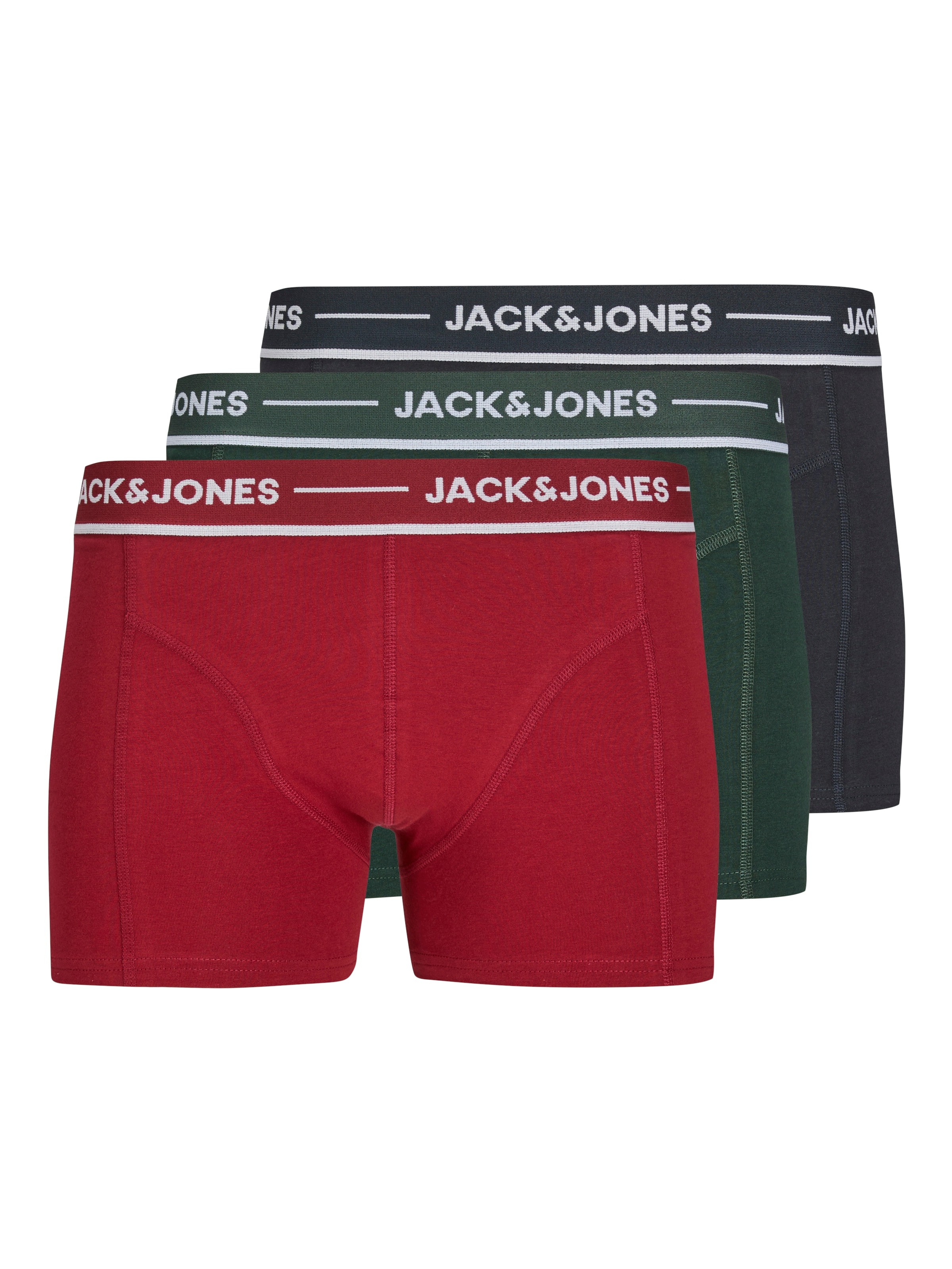 Trunk »JACCLAUS SOLID TRUNKS 3 PACK SN«, (Packung, 3 St.)