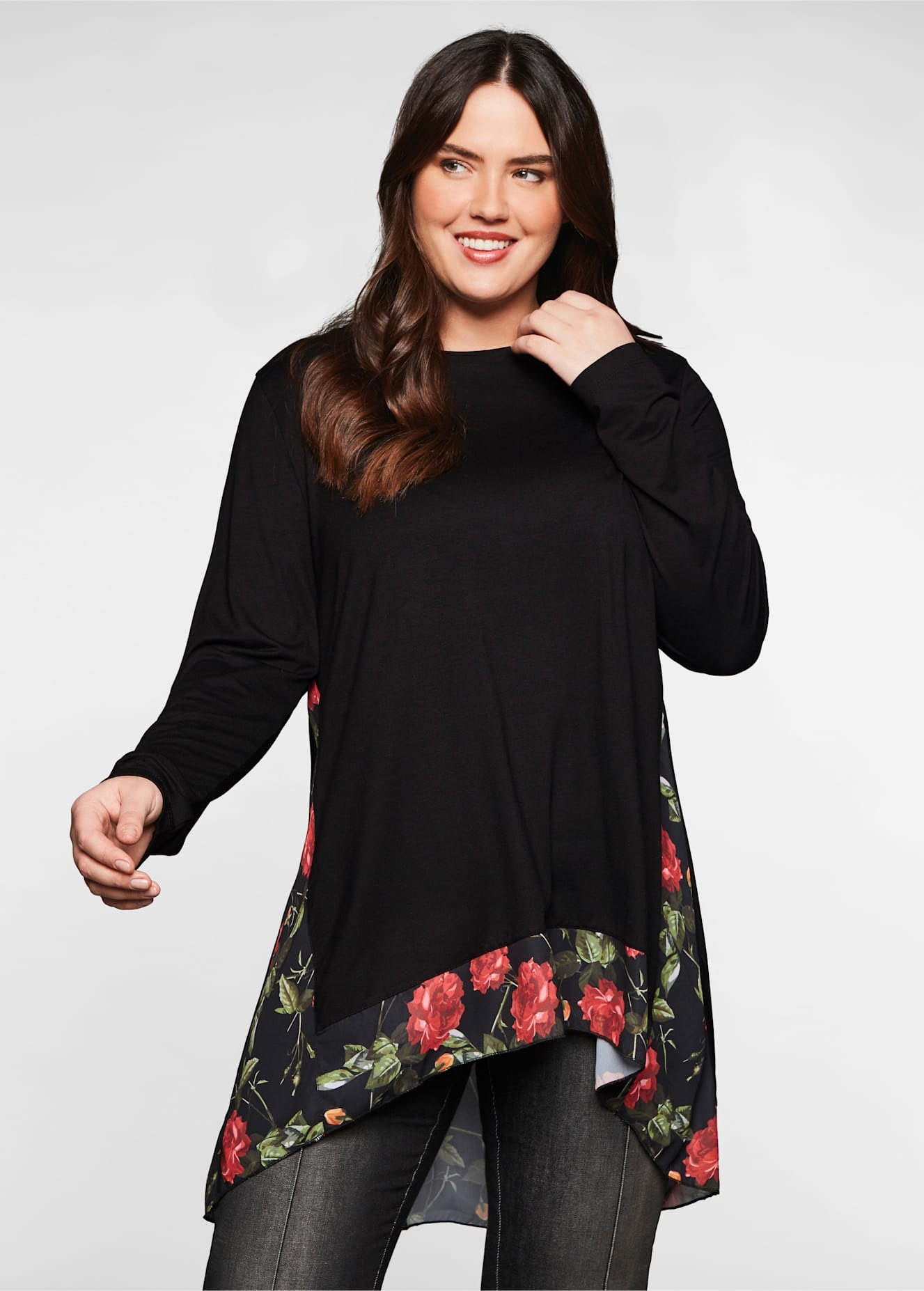 sheego by Joe Browns Longshirt »Longshirt«, (1 tlg.)