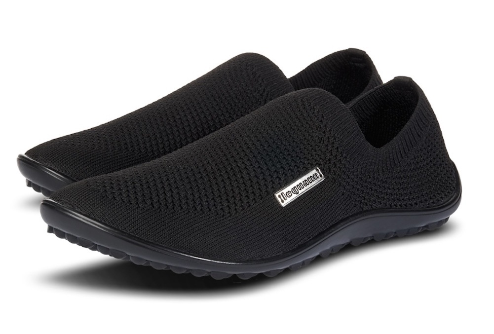 Leguano Barfussschuh »SCIO«, Slipper, Freizeitschuh, Bequemschuh mit seitlichem Logo-Emblem