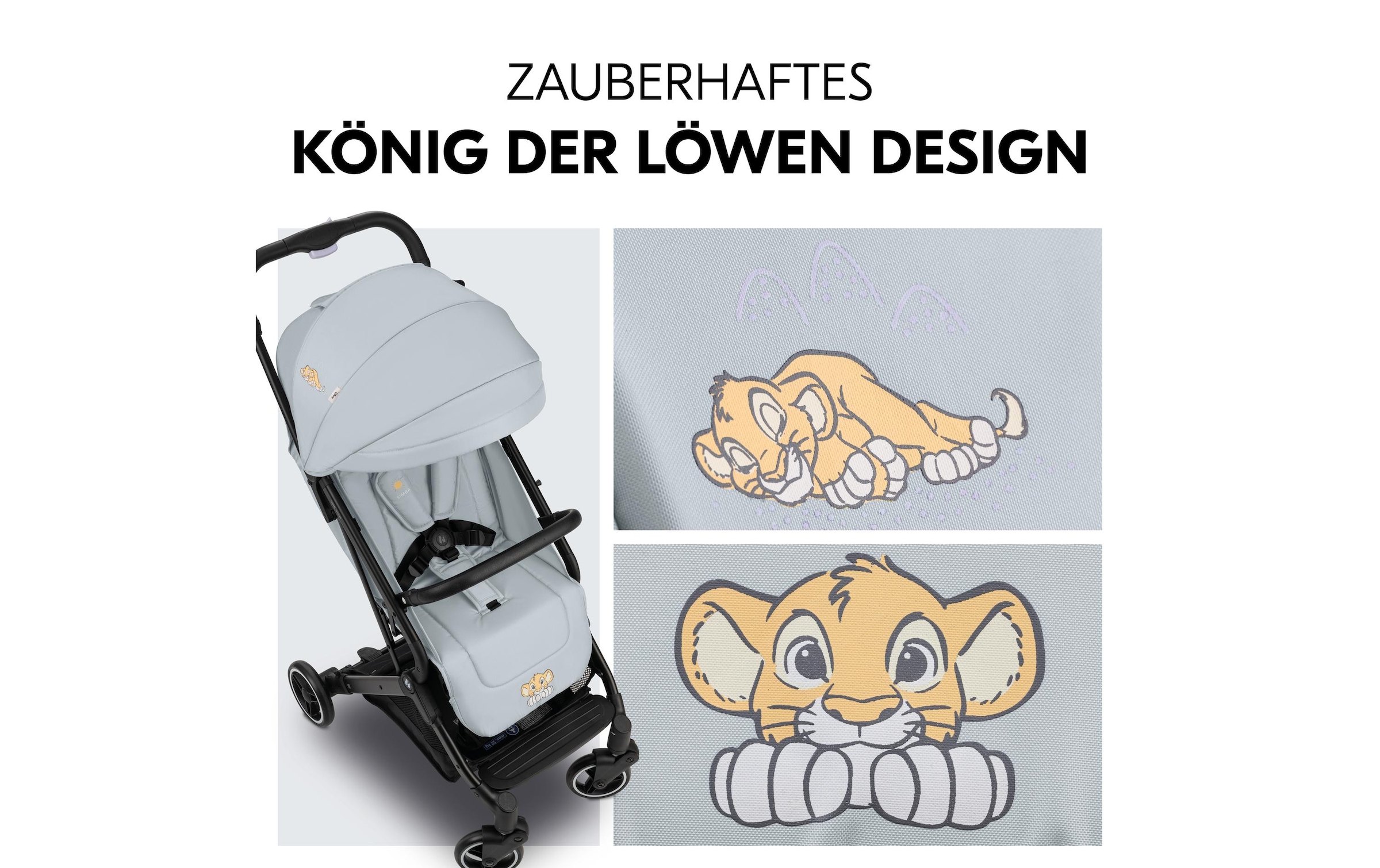 Hauck Poussette pour enfants »Travel N Care Simba« 25 kilos