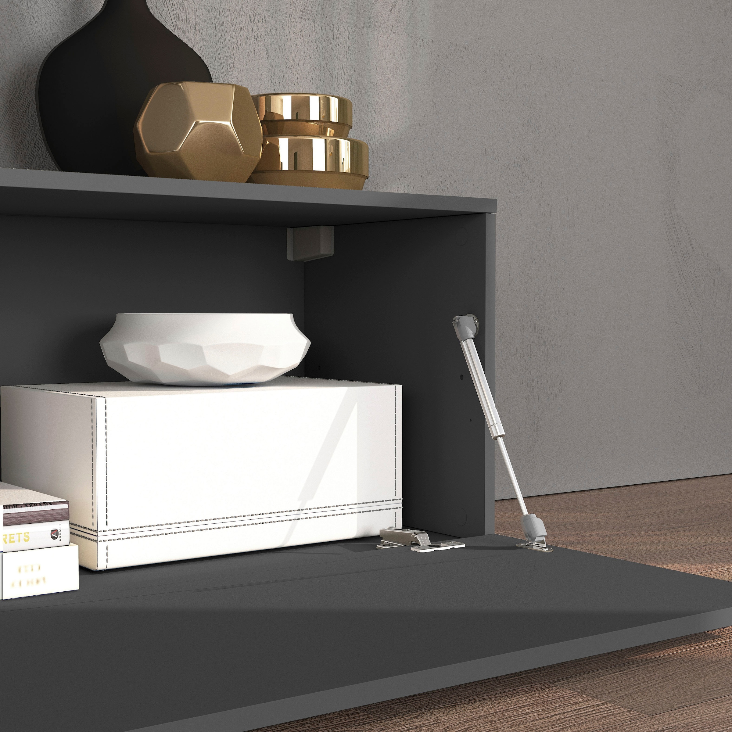 INOSIGN Meuble mural »Chronos Wohnwand, Medienwand, 8-er set« Set, 8 cuis tlg.