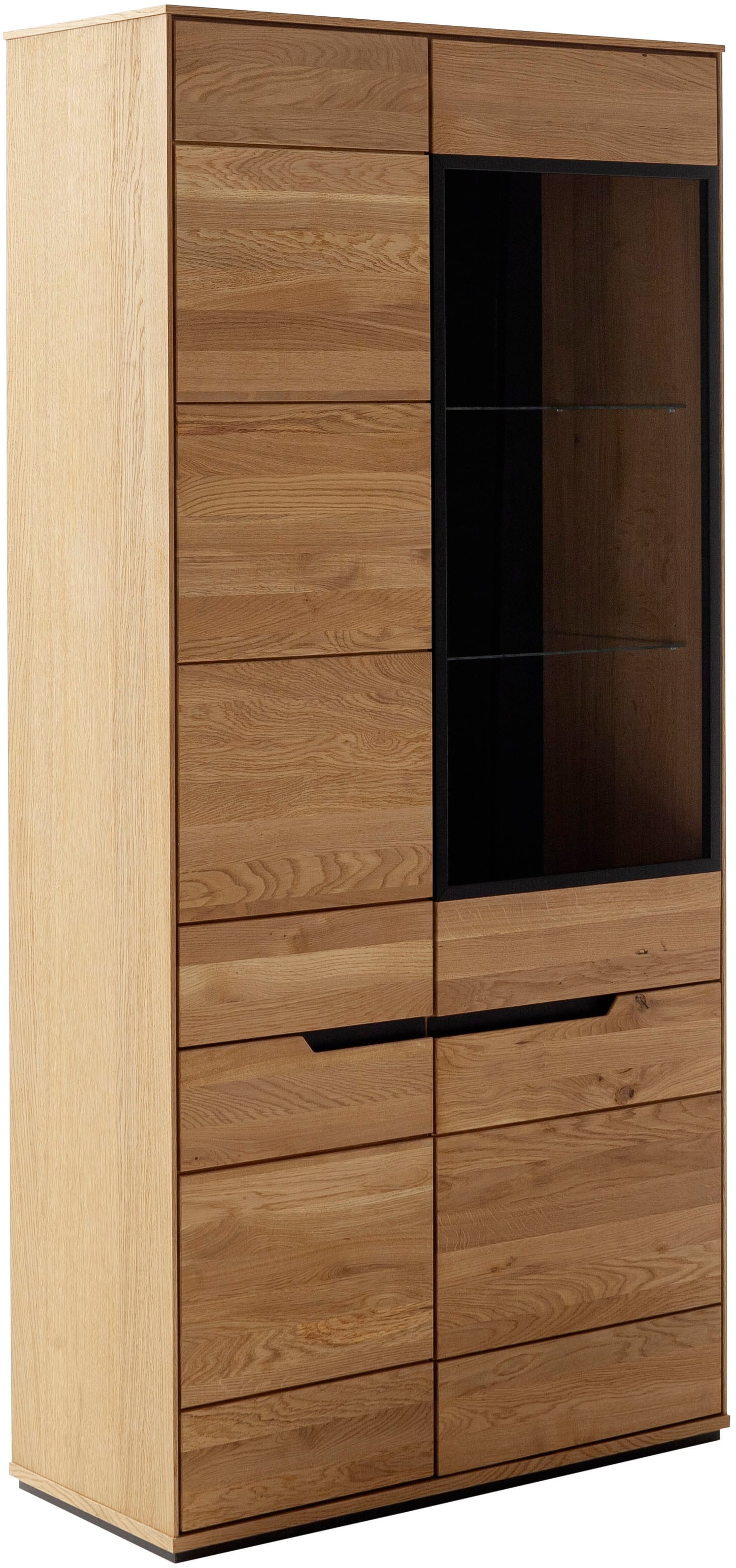 Image of MCA living Stauraumvitrine "Araya Vitrine" 1 Stk. tlg. Türen gedämpft