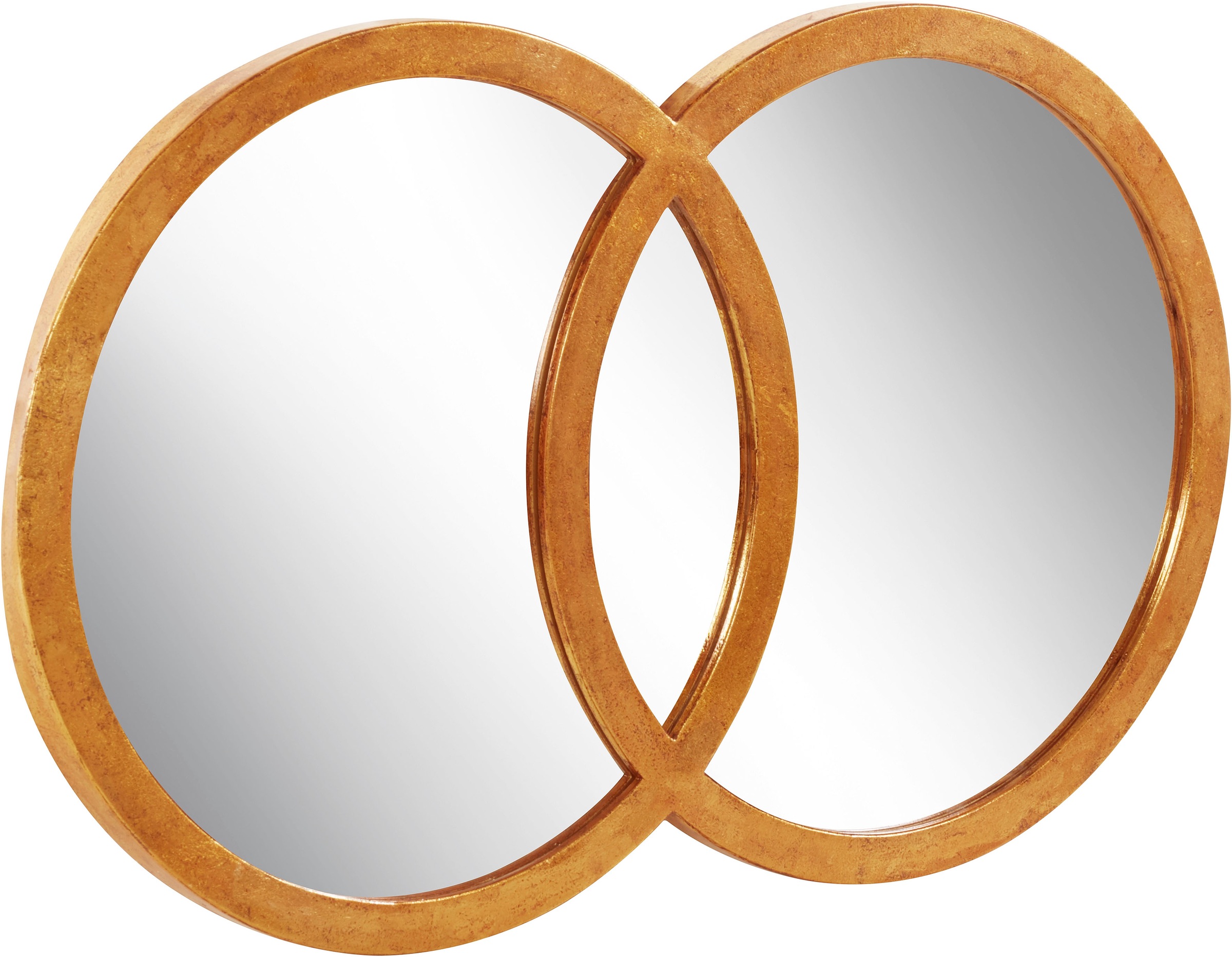 Image of Leonique Dekospiegel, Dekospiegel, goldfarben, Rahmen aus Metall, dekorativ im Wohnzimmer & Schlafzimmer bei Ackermann Versand Schweiz