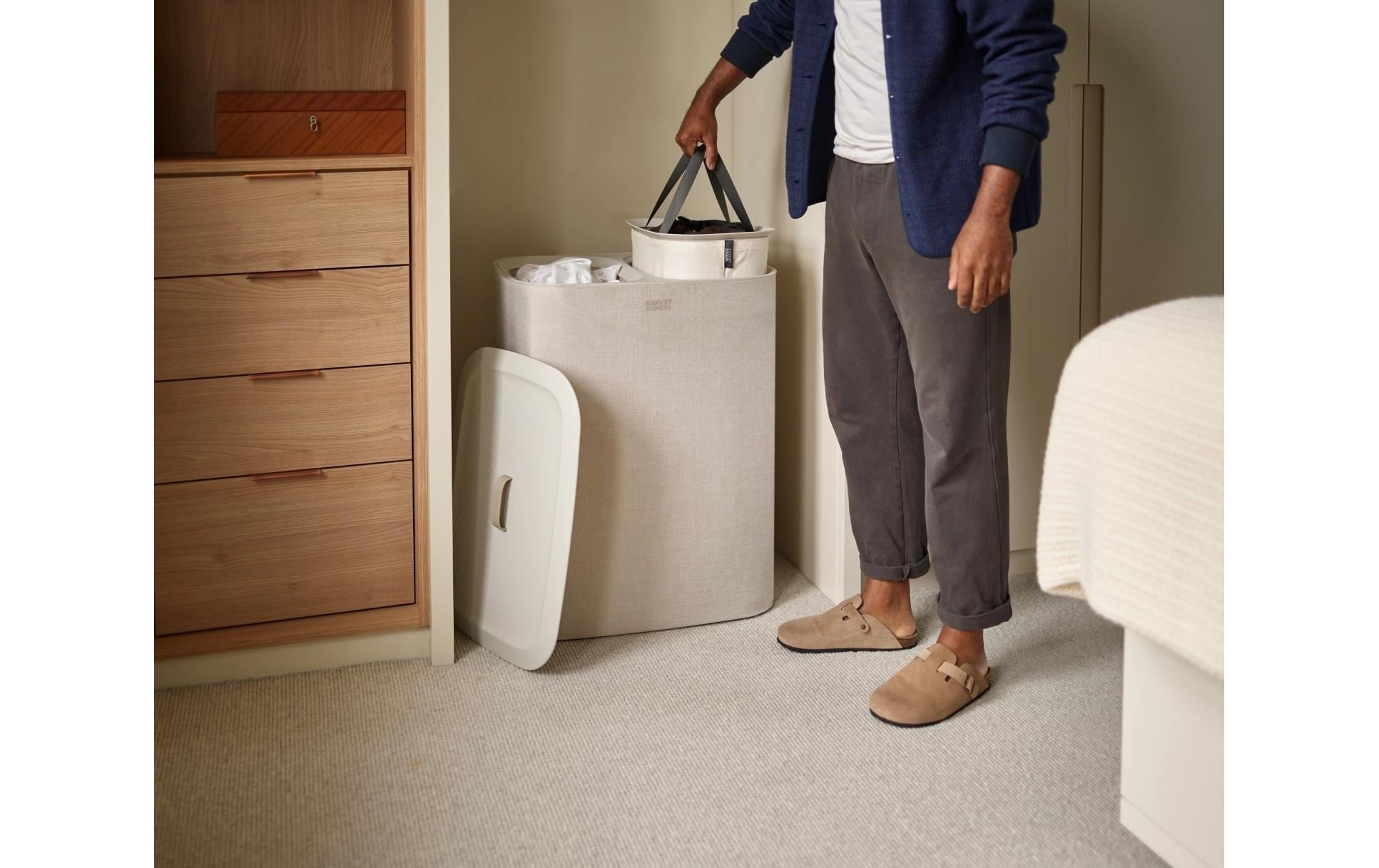 Joseph Joseph Trieur à linge »Tota 90 L, 2x 45 L«