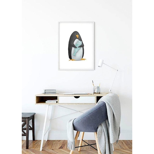 Komar Poster »Cute Animal Penguin«, Tiere, (1 St.), Kinderzimmer,  Schlafzimmer, Wohnzimmer maintenant