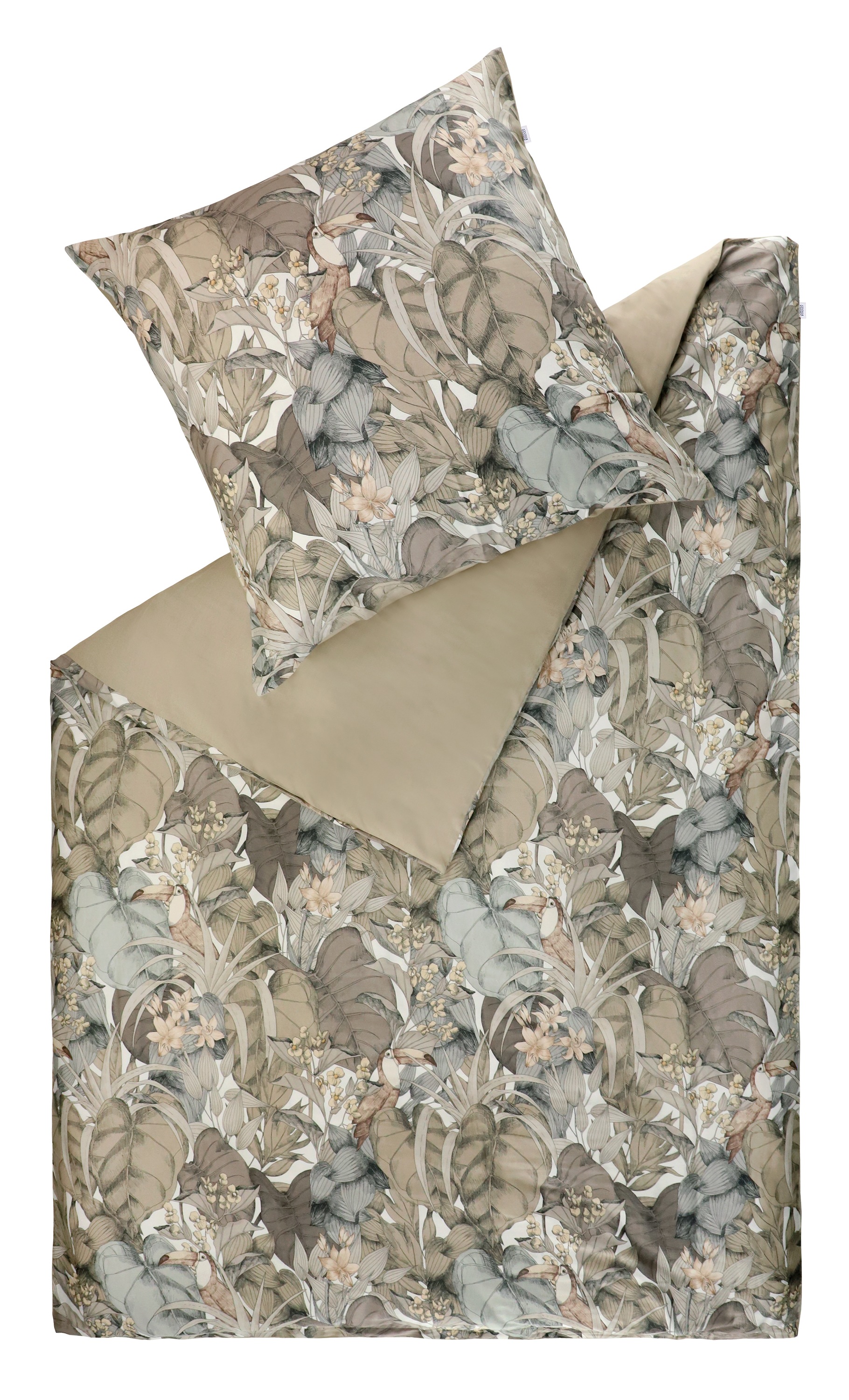 SCHÖNER WOHNEN-Kollektion Linge de lit réversible »Toucan« aus 100% Baumwolle