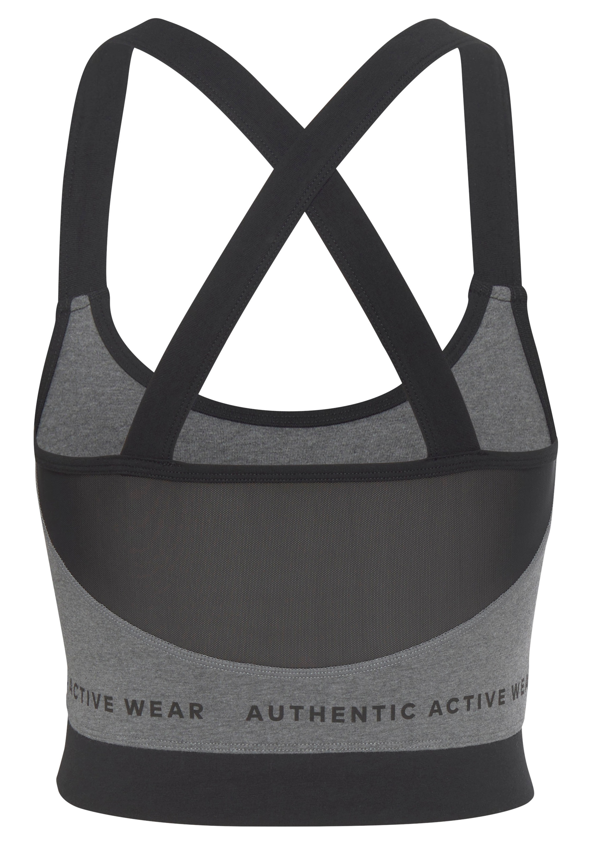 Vivance active Crop-Top »-Sporttop«, mit Racerback