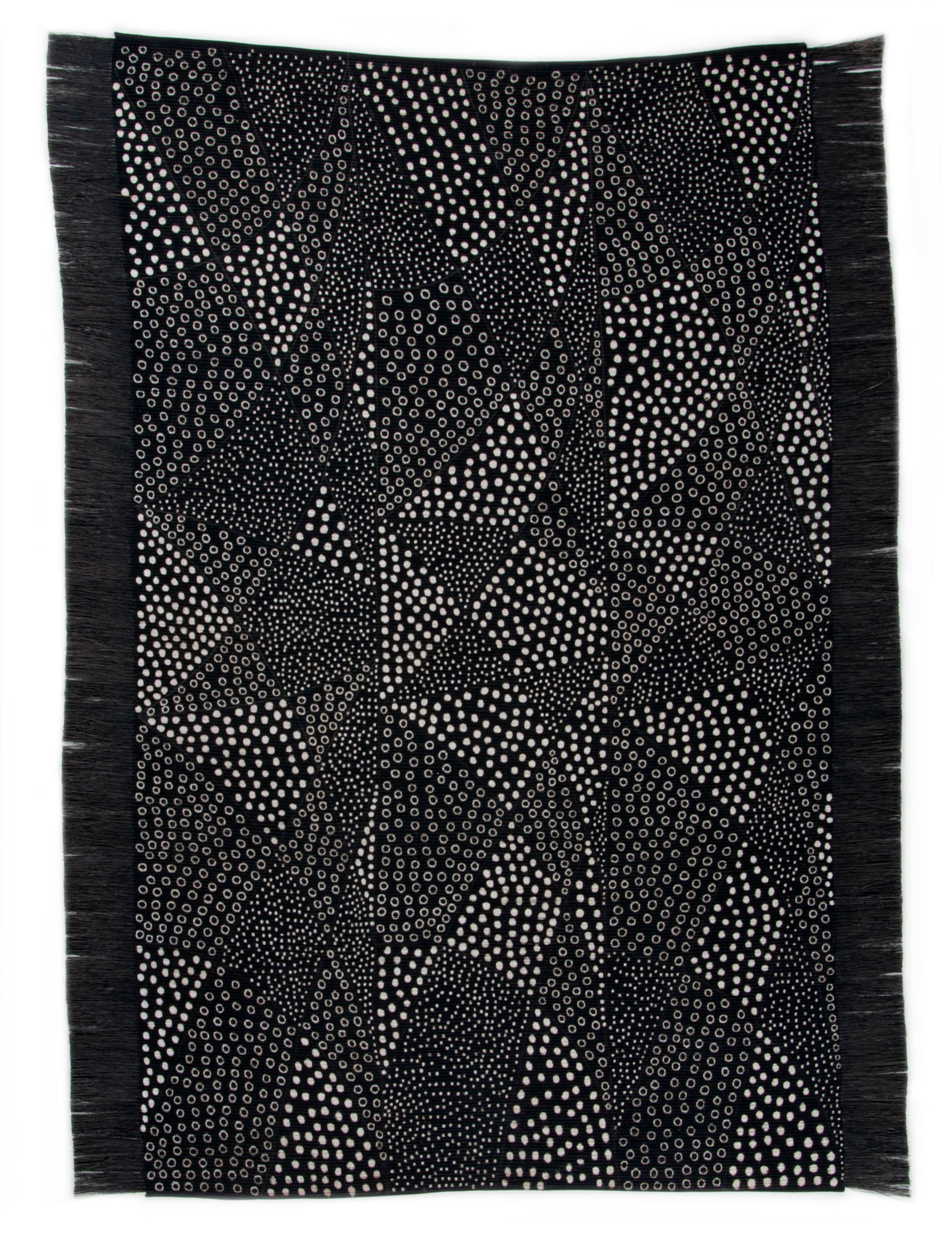 DIE HAUSKUNST Tapis »Chiya Tiama 3« Rectangulaire 4 mm Höhe Flachgewebe, handgewebt, mit Fransen