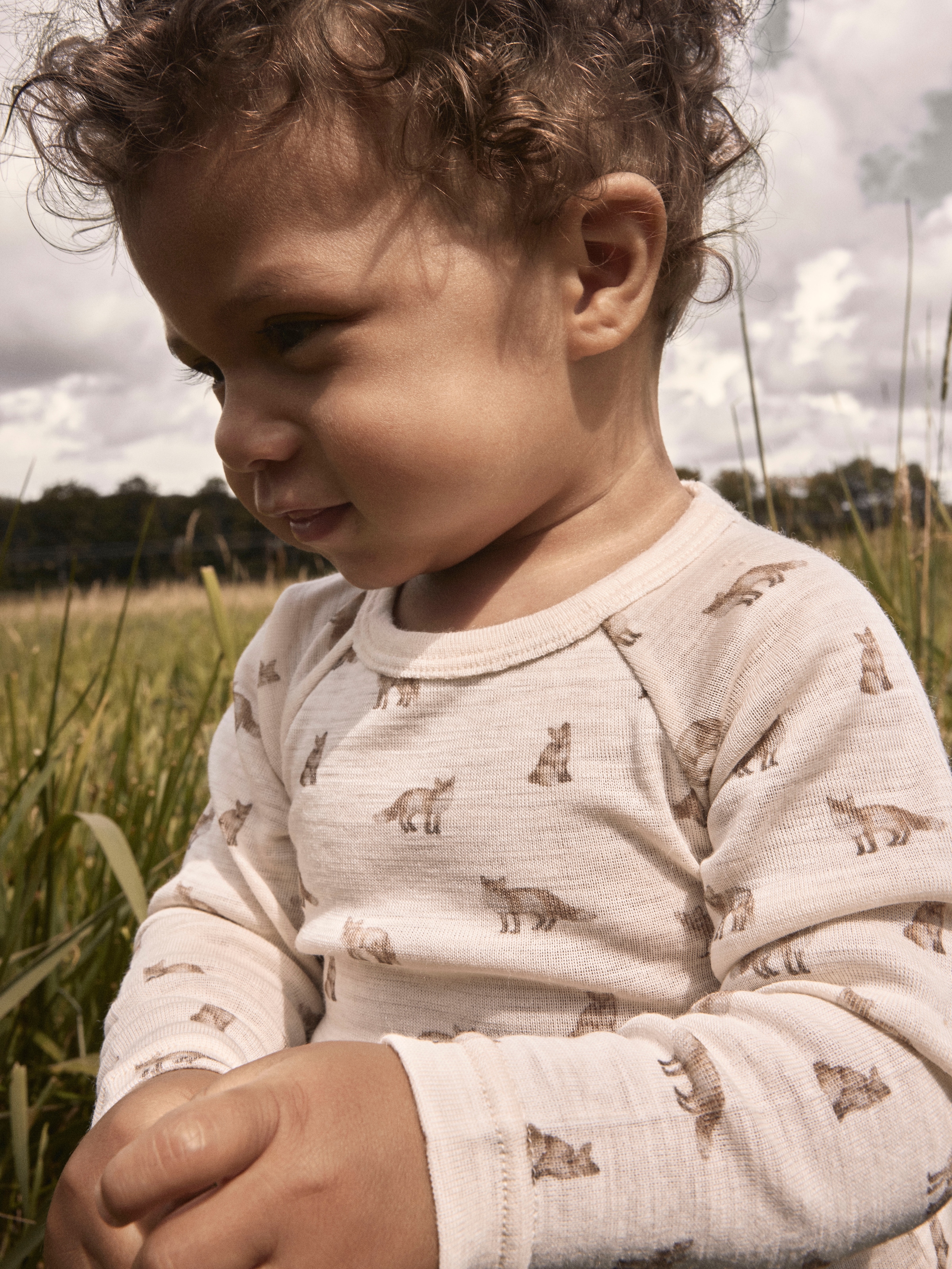 Lil' Atelier Langarmbody »NBMNALU WO LS SLIM BODY LIL NOOS« mit hohem Wollanteil, weich und wärmend