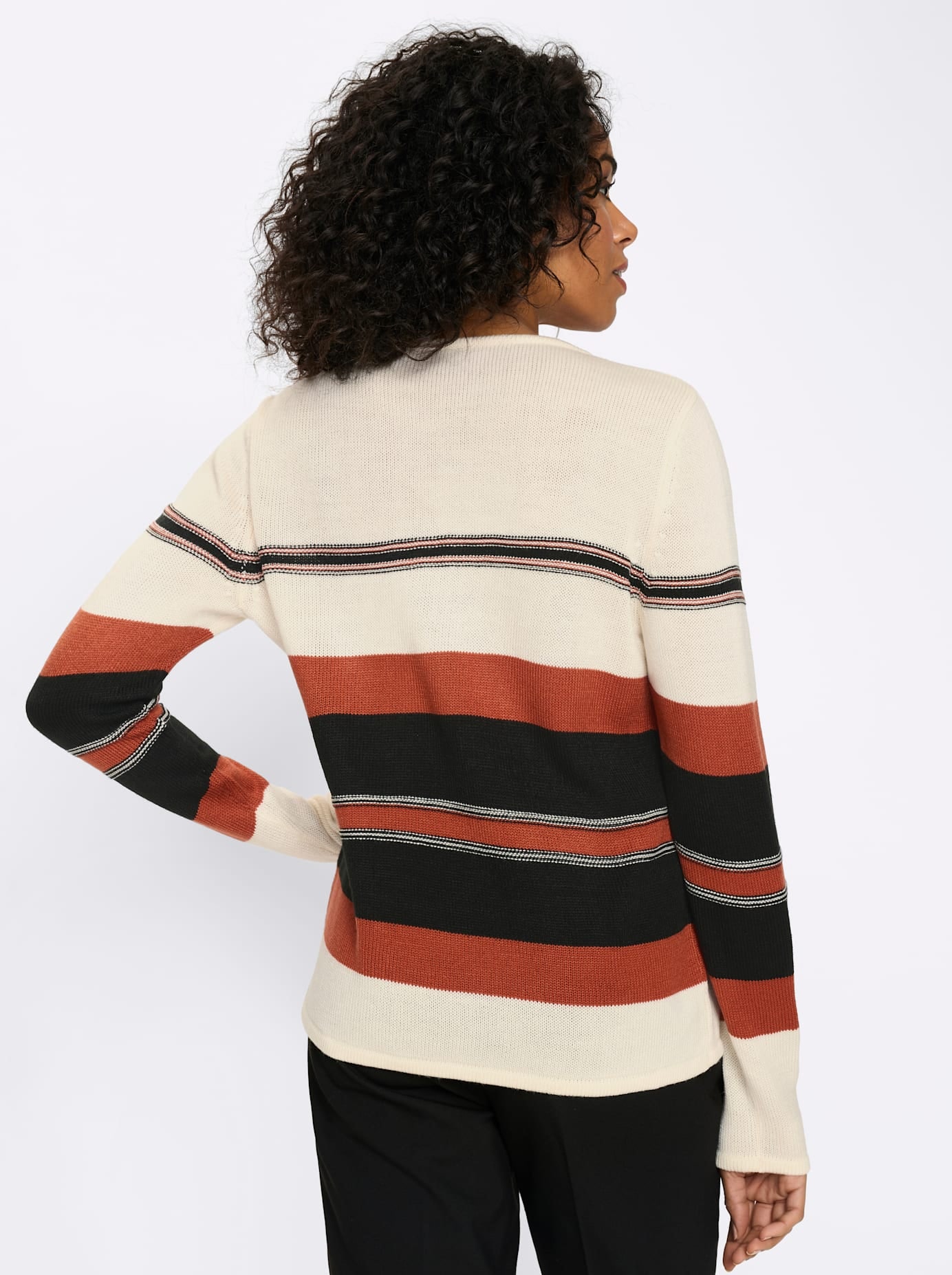 Classic Basics V-Ausschnitt-Pullover »Langarm-Pullover«