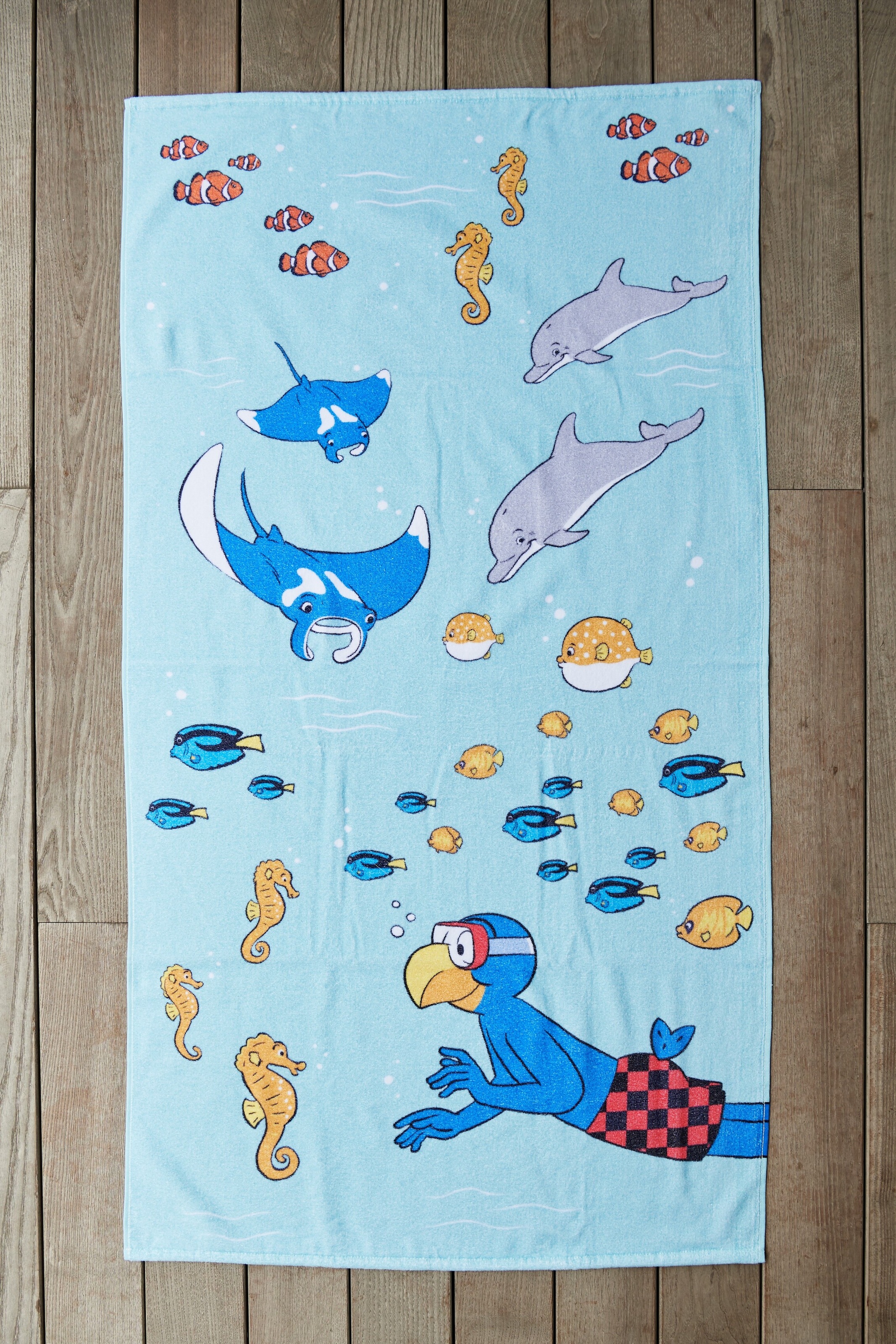 Image of Globi Strandtuch »Globi Ozean«, (1 St.) bei Ackermann Versand Schweiz