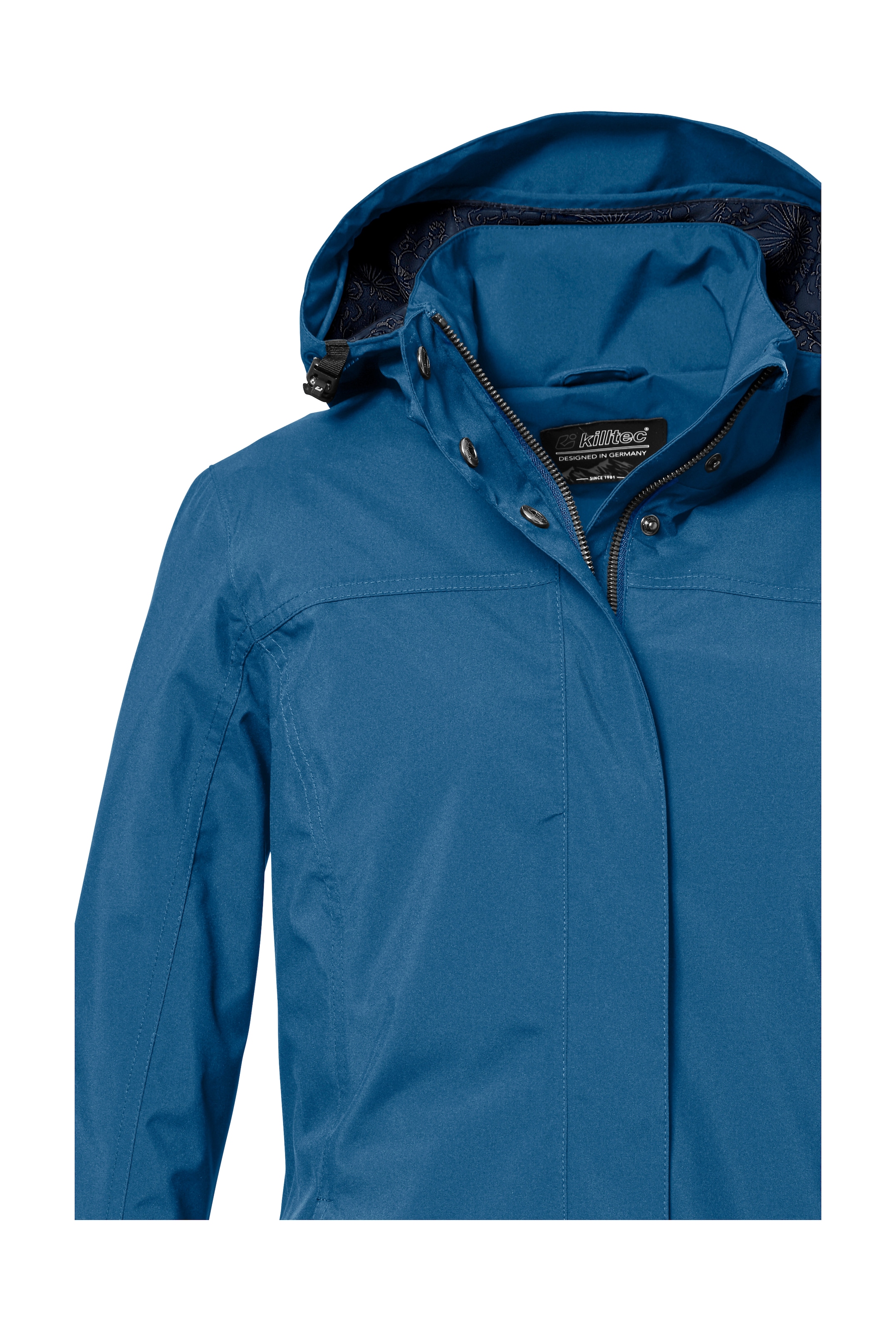 Killtec Outdoorjacke »KOS 42 WMN JCKT«, Wasser- u winddicht, atmungsaktiv, Kapuze abzippbar, Ärmel verstellbar