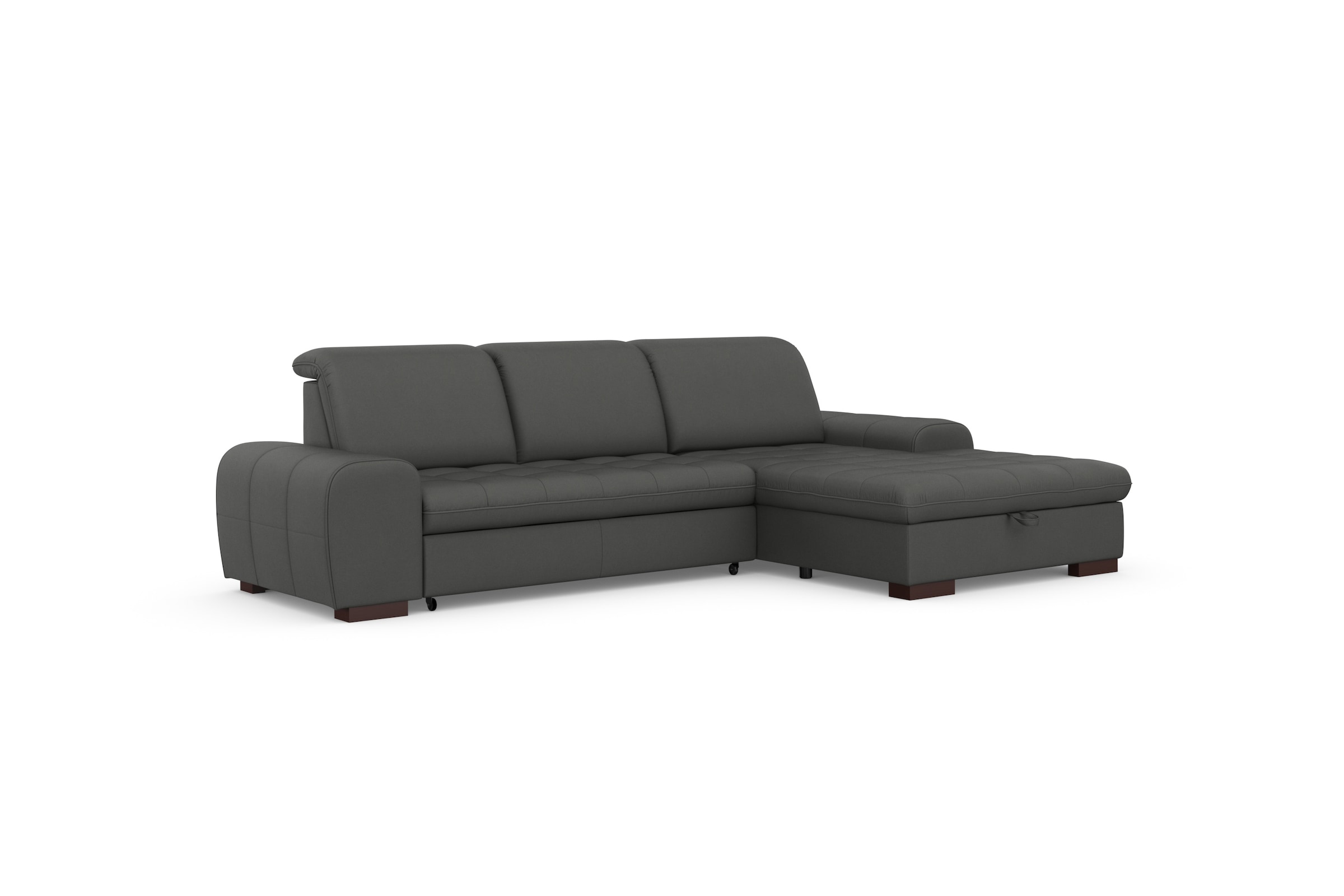 sit&more Ecksofa »Luxor L-Form« wahlweise mit Bettfunktion, Bettkasten und Kopfteilverstellung
