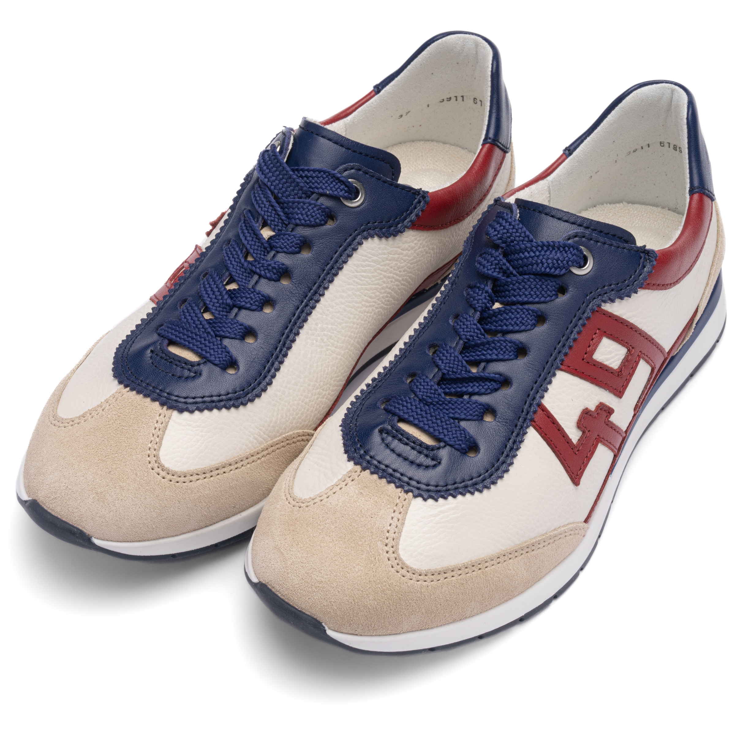 Image of Ara Sneaker "PORTOFINO" Freizeitschuh, Halbschuh, Schnürschuh in Bequemweite G 1/2 (= weit)