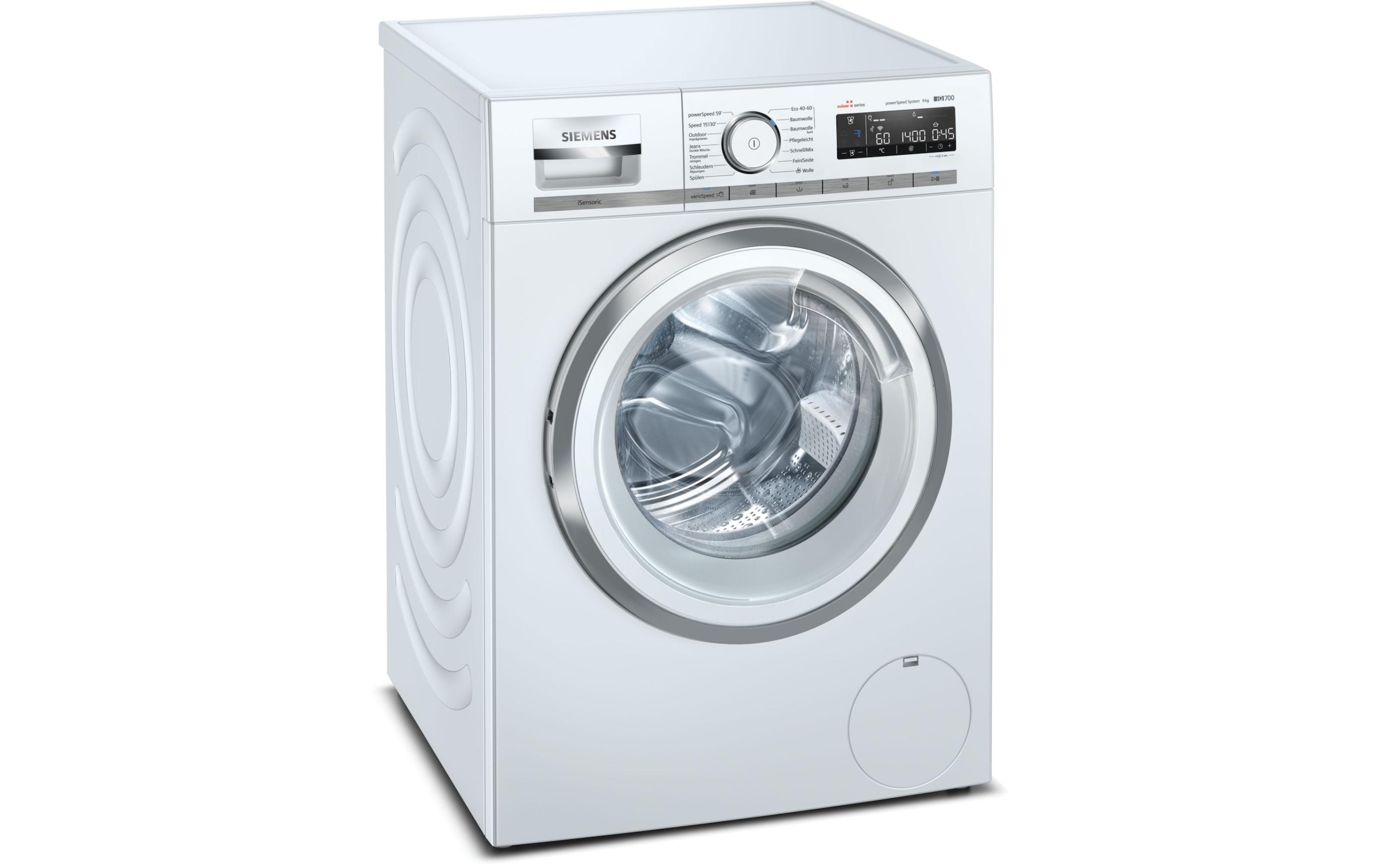 SIEMENS Waschmaschine, WM4HVM90CH A+++, 9 kg, 1400 U/min