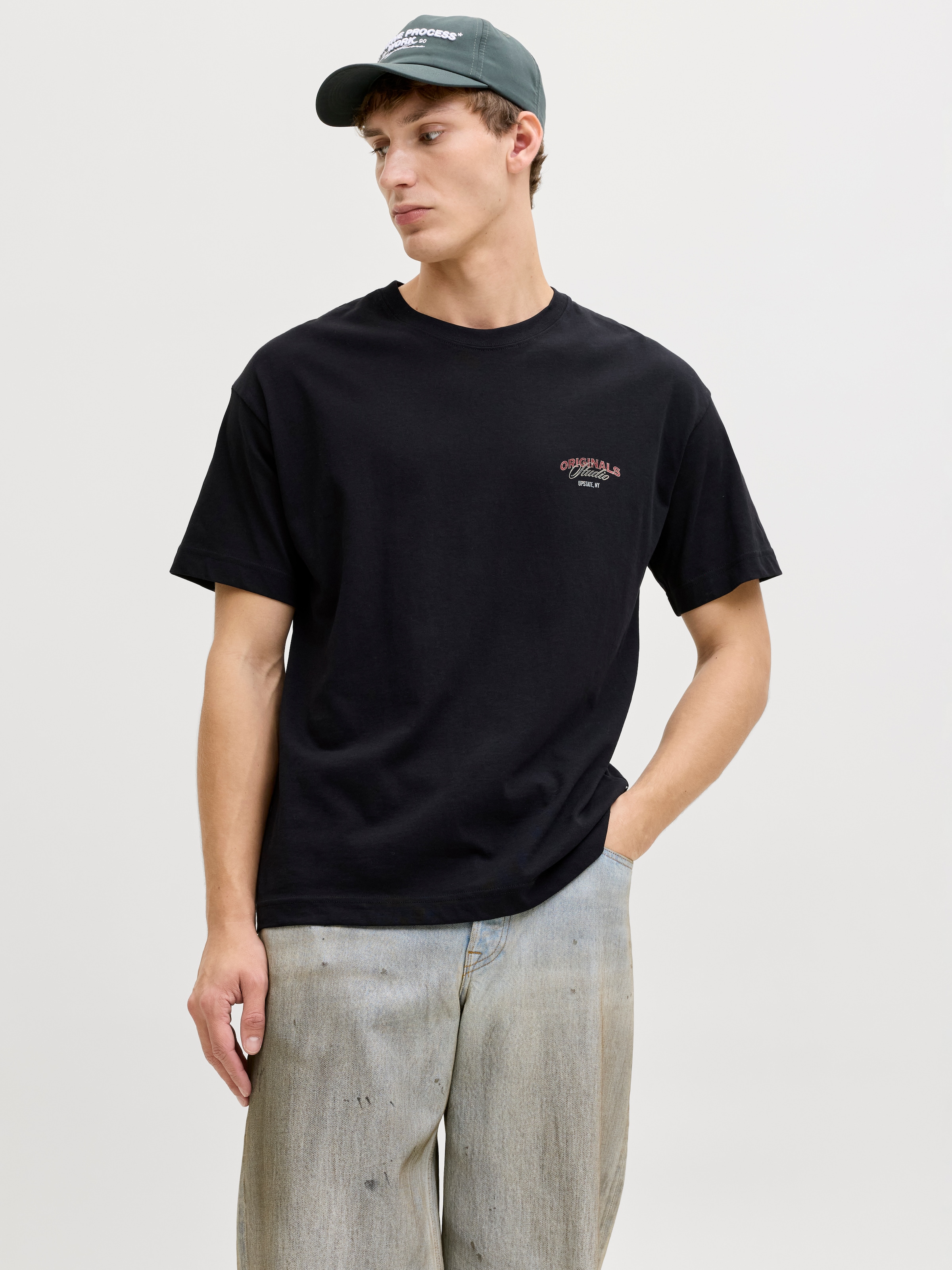 Image of Jack & Jones T-Shirt "JORUPSTATE GRAPHIC BACK TEE SS CN"