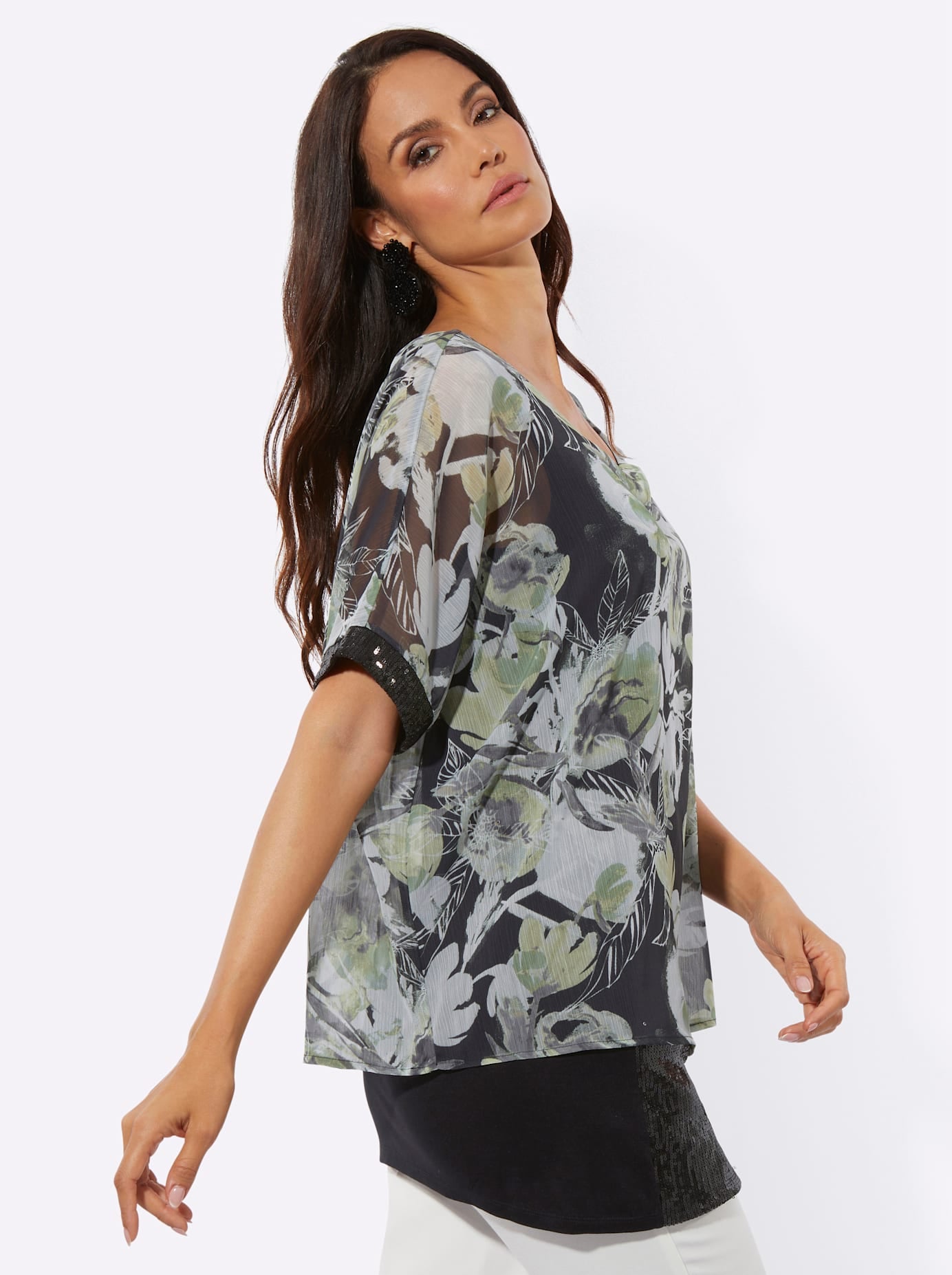 creation L Chiffonbluse