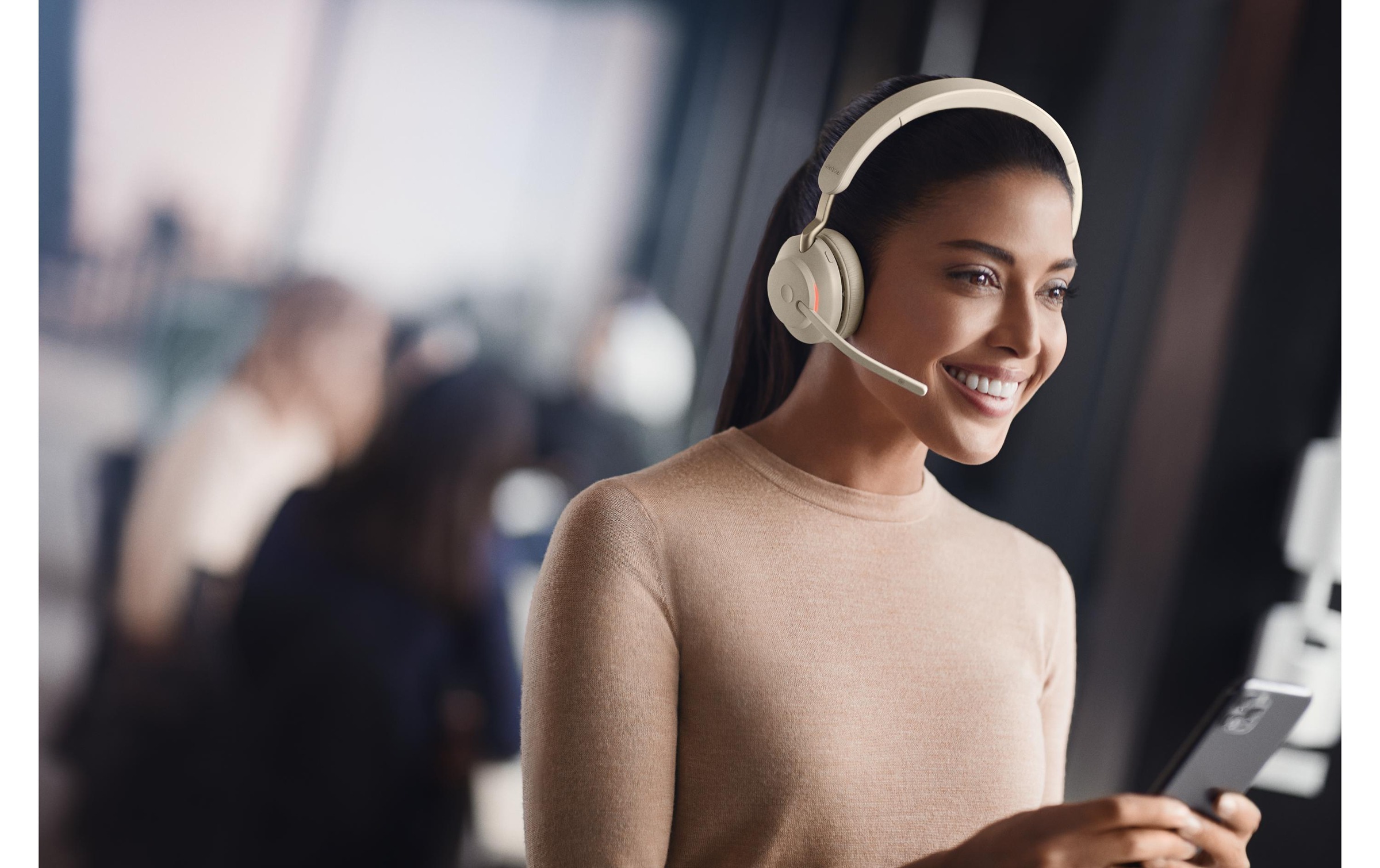 Jabra Headset »Evolve2 65 Duo UC«, Noise-Cancelling