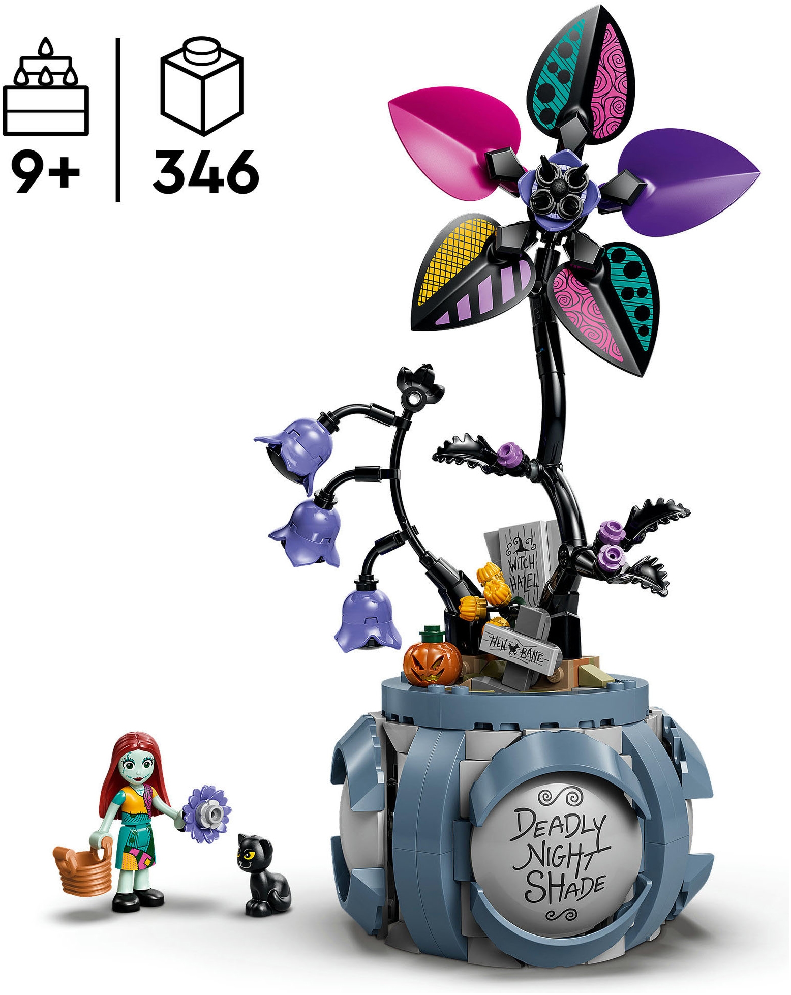 LEGO® Konstruktionsspielsteine »Sallys Blumentopf (43288), LEGO Disney Classic«