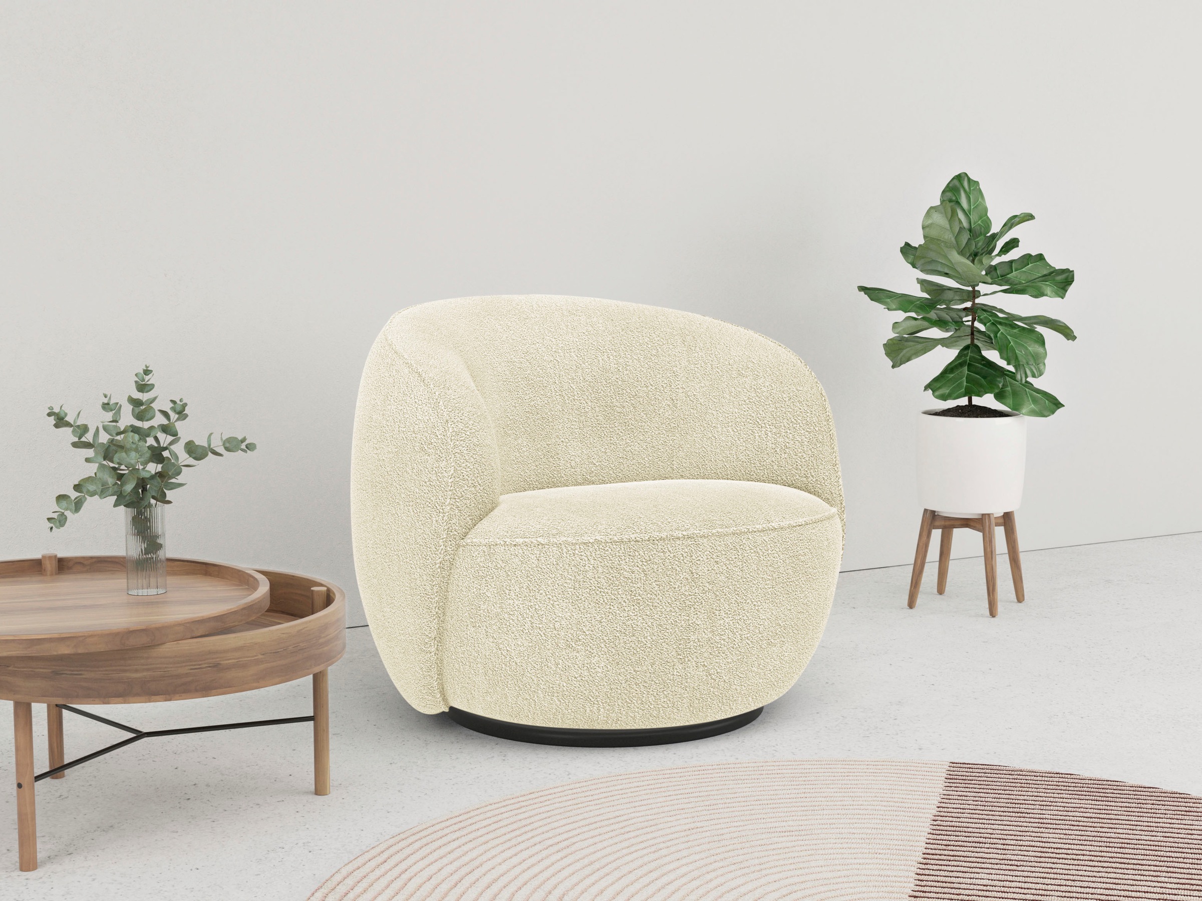LeGer Home by Lena Gercke Loungesessel »Effie«, mit 360° Drehfunktion, komfortables... kaufen