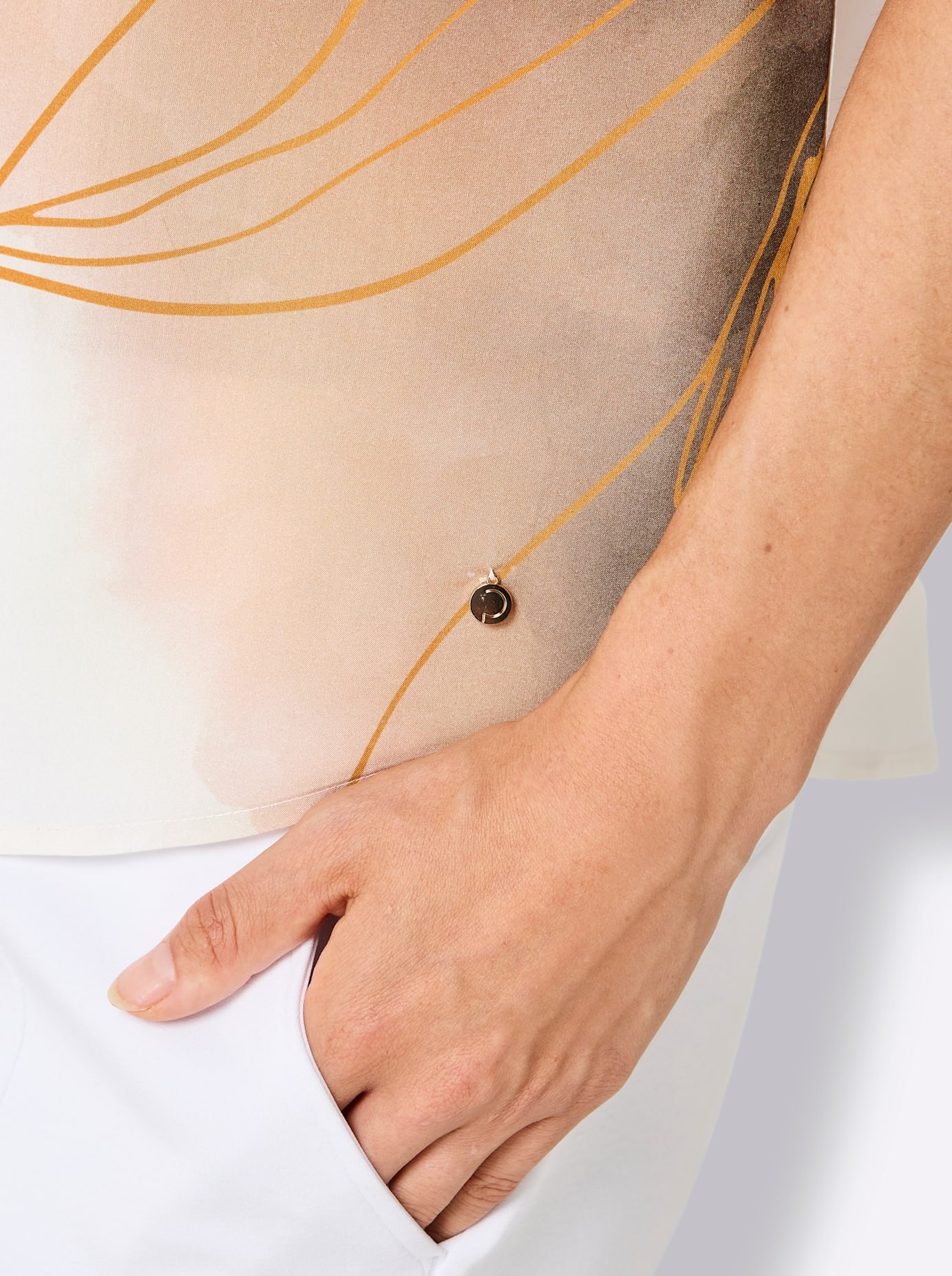 CREATION L PREMIUM Blouse à pression
