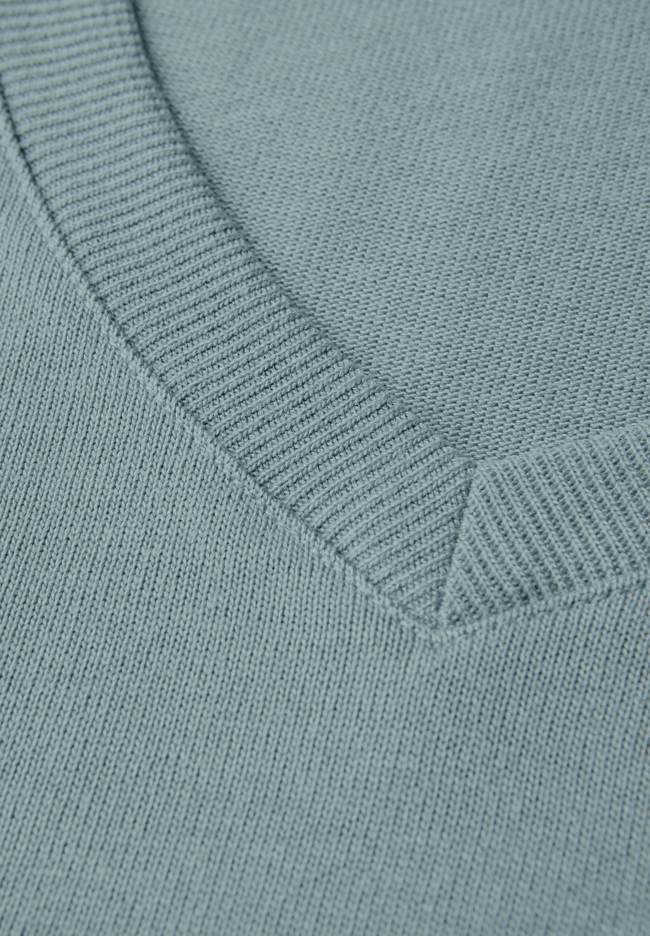 STREET ONE T-Shirt, mit V-Ausschnitt und im Strick-Look