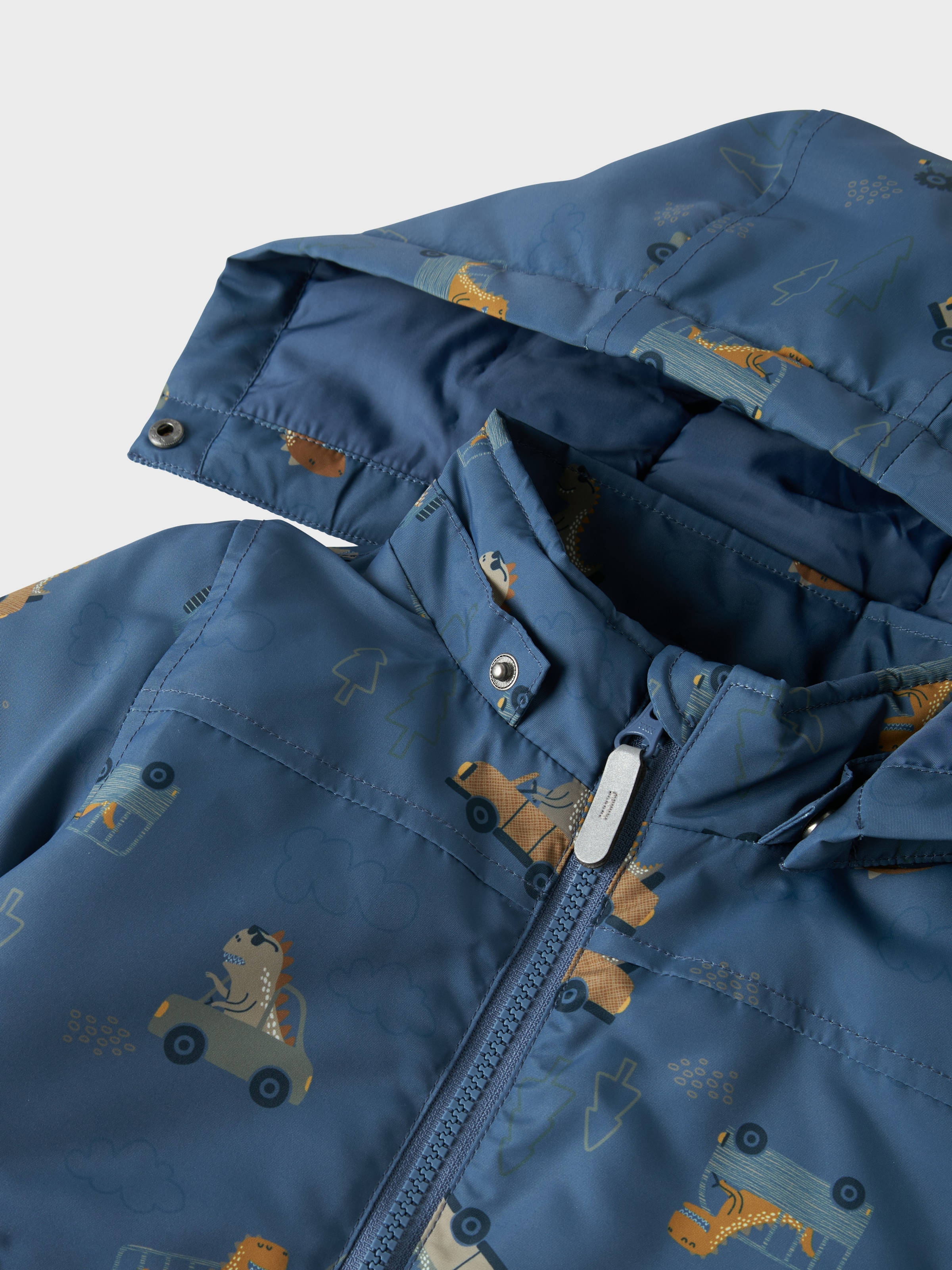 Name It Outdoorjacke »NMMMAX PA JACKET AOP NOOS«, mit Kapuze