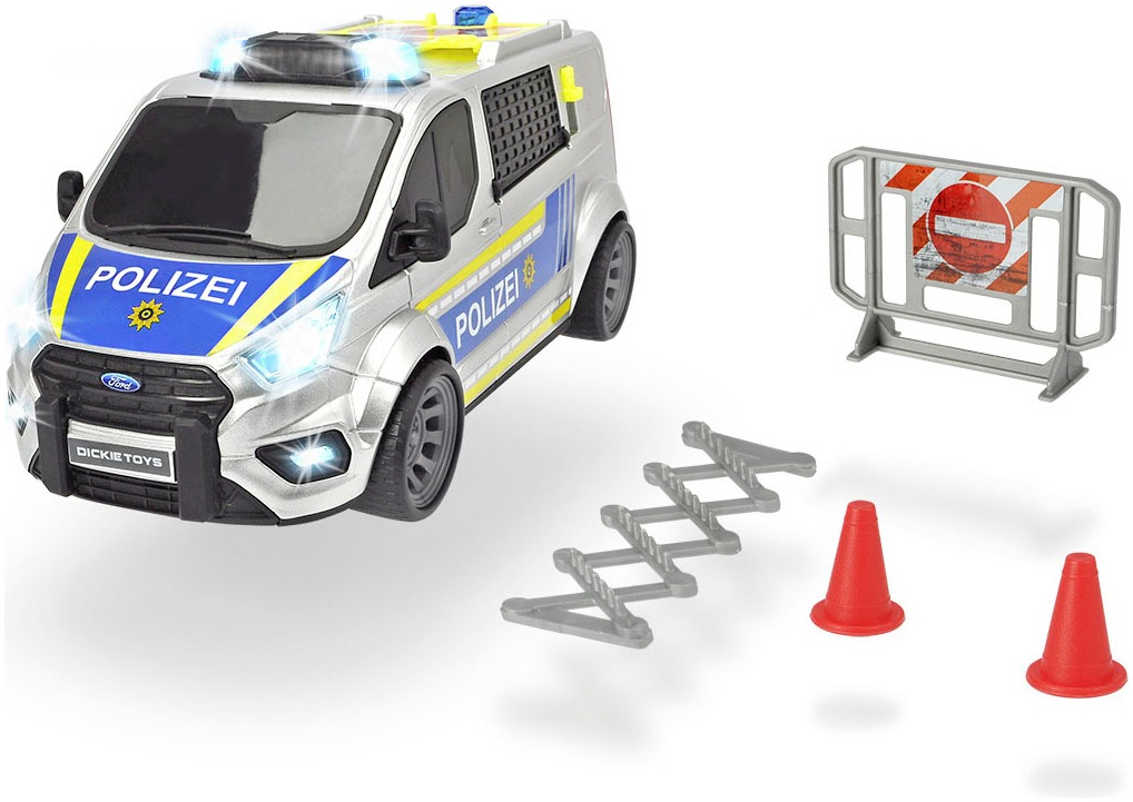 Dickie Toys Spielzeug-Transporter »Ford Transit Police« mit Licht und Sound