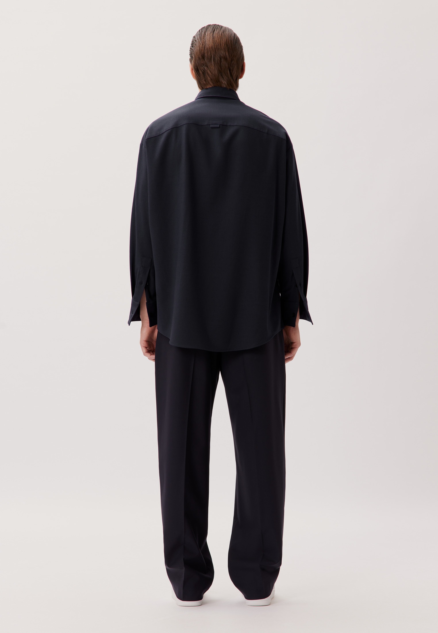 studio seidensticker Businesshemd »Studio« Oversized 1/1 Kentkragen Uni