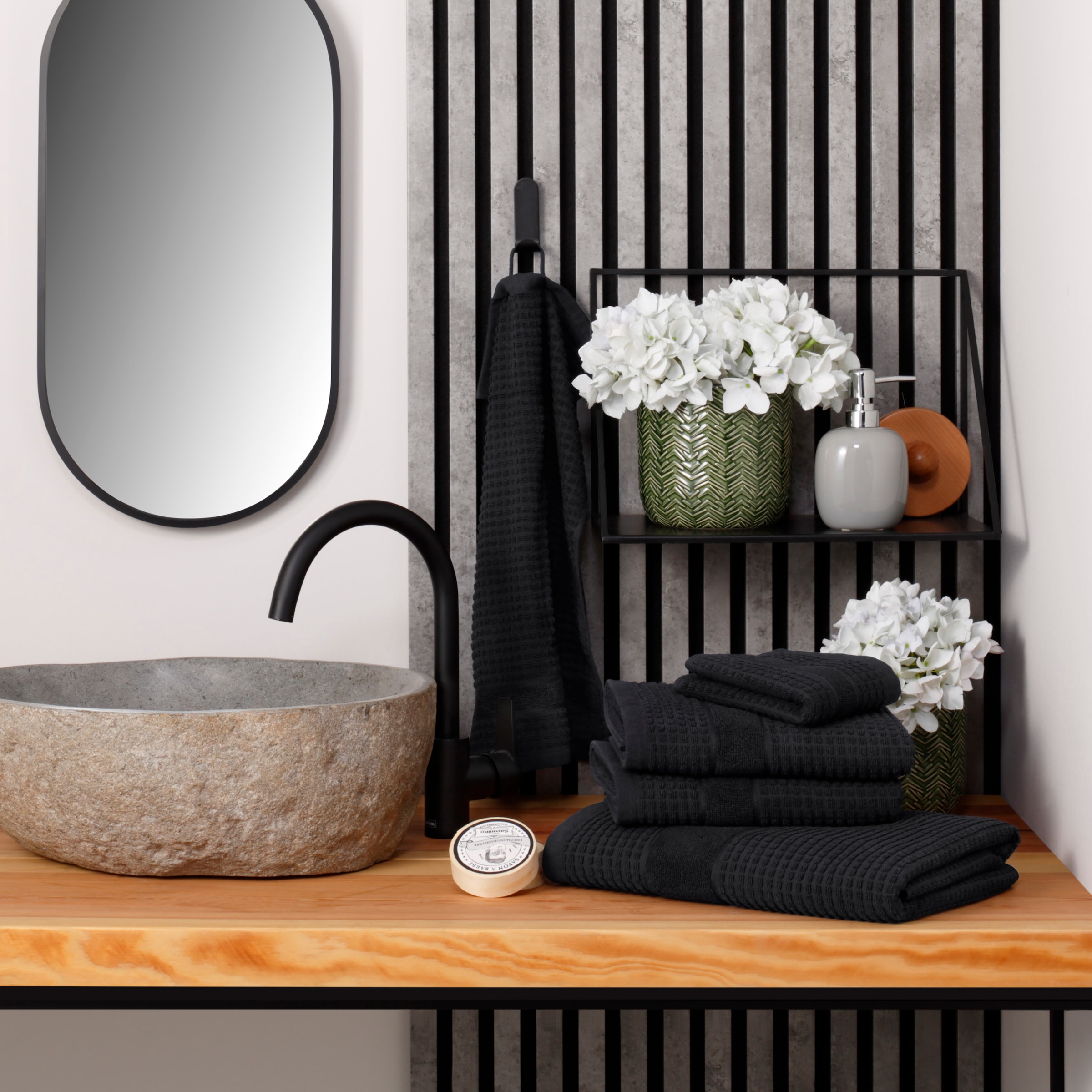 KangaROOS Handtuch Set »Summer, Duschtuch, Handtuch, Gästeücher« Set Frottier einfarbiges Handtuch-Set aus 100% Baumwolle, Hoch-Tief-Effekt