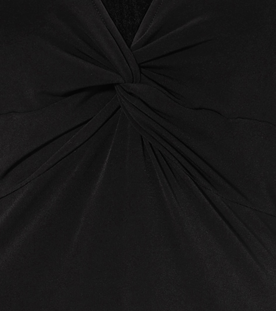 Aniston CASUAL Maxikleid, mit raffiniertem Knoten am Dekolleté