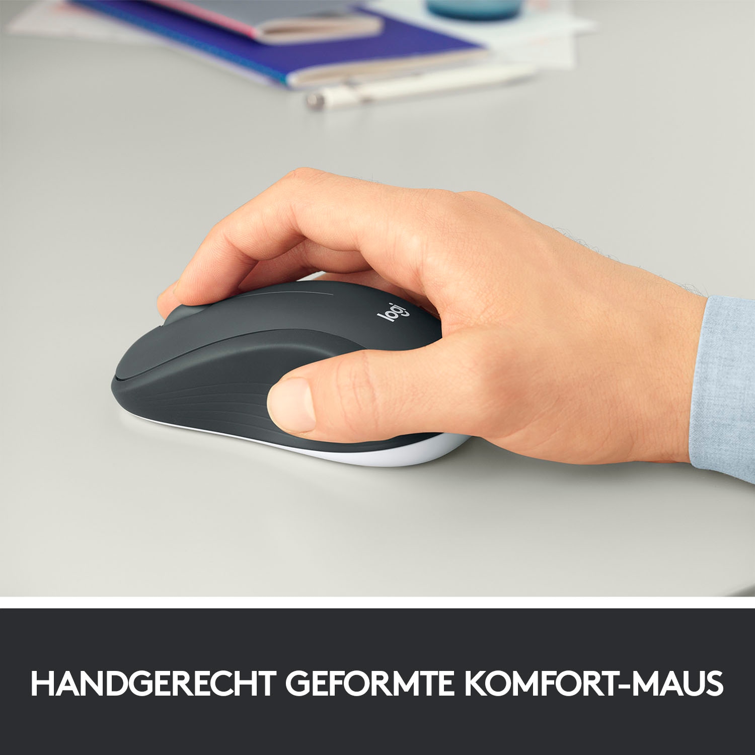 Logitech Tastatur- und Maus-Set »MK540 ADVANCED Kabellose«, für Windows, USB, Sondertasten, 3 Jahre Batterielaufzeit, PC, Laptop