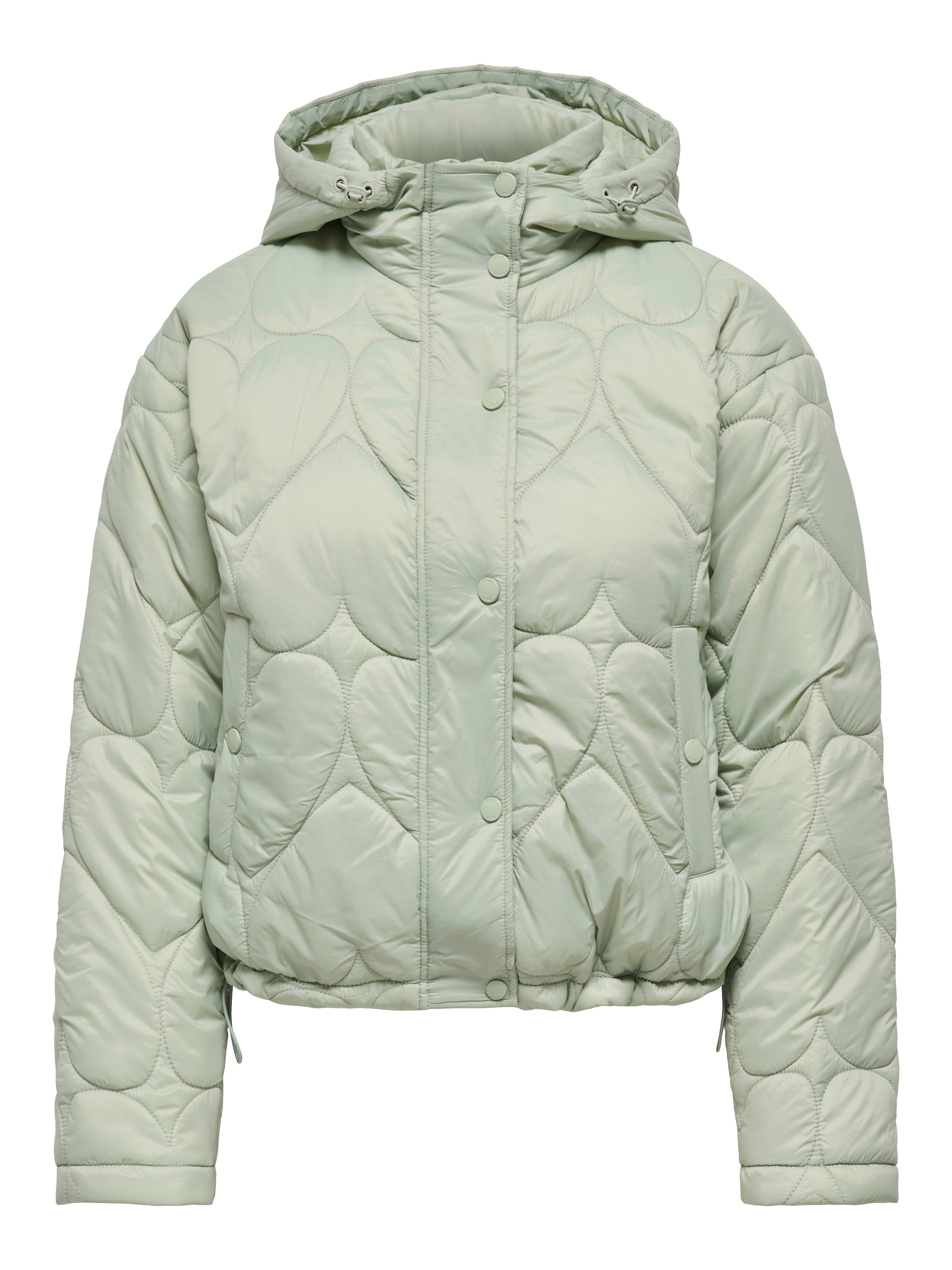 ONLY Steppjacke »ONLTAHIA LW HEART HOOD JACKET CC OTW« mit Kapuze Kunstfaser