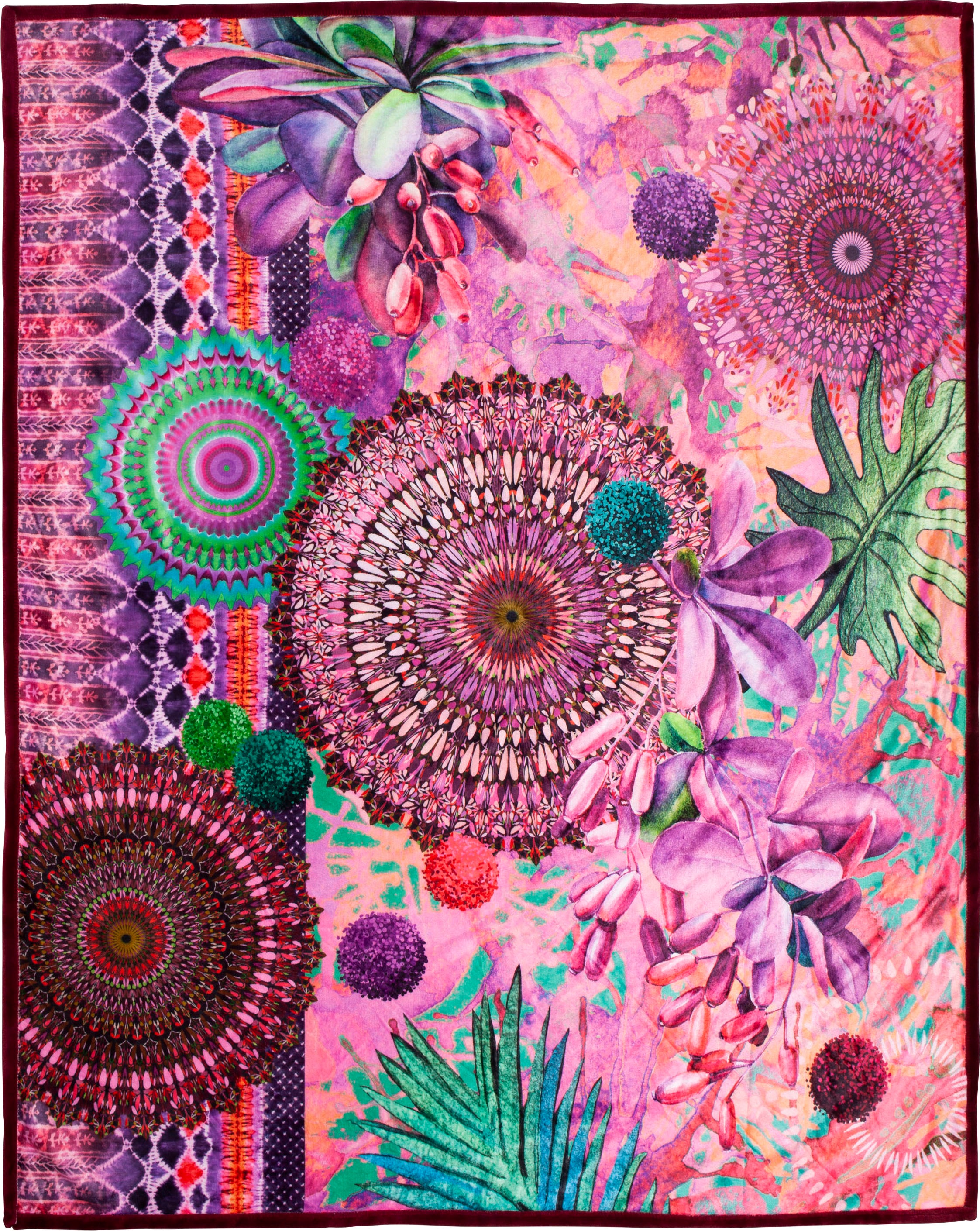 Image of hip Plaid »Esmae«, mit Mandala, Kuscheldecke bei Ackermann Versand Schweiz