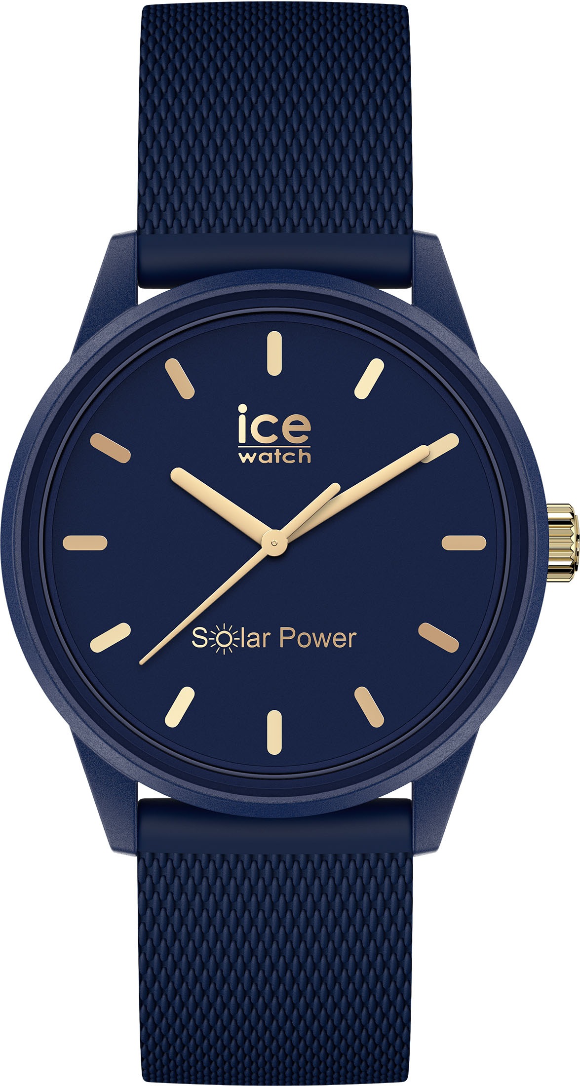 Image of ice-watch Solaruhr »ICE solar power - Navy goldfarben, 018743« bei Ackermann Versand Schweiz